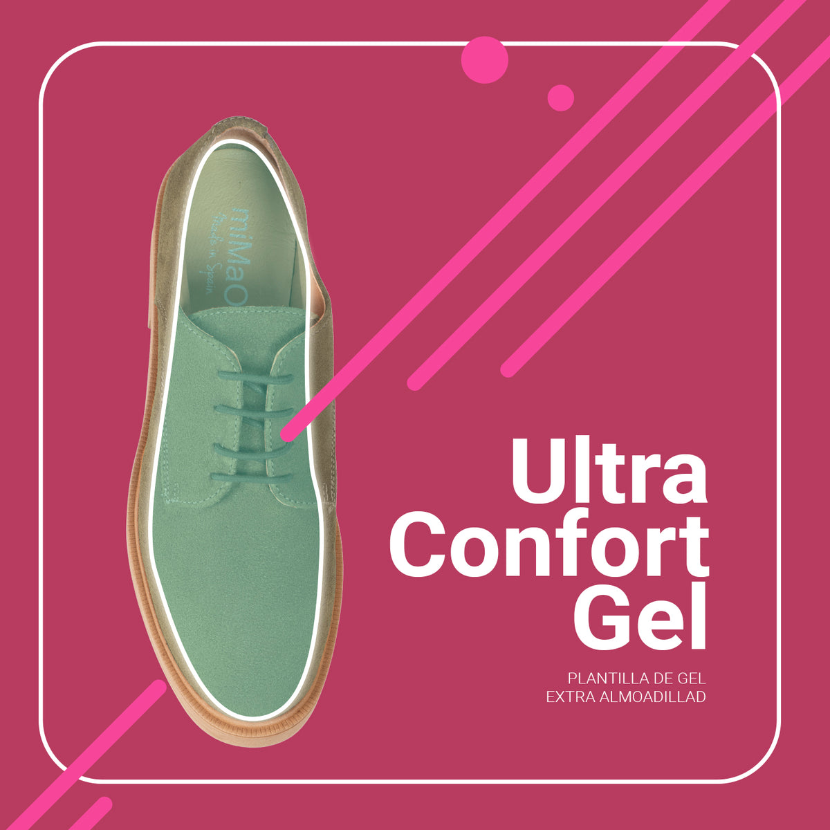 BLUCHER – Zapatos de cordones para mujer TAUPE