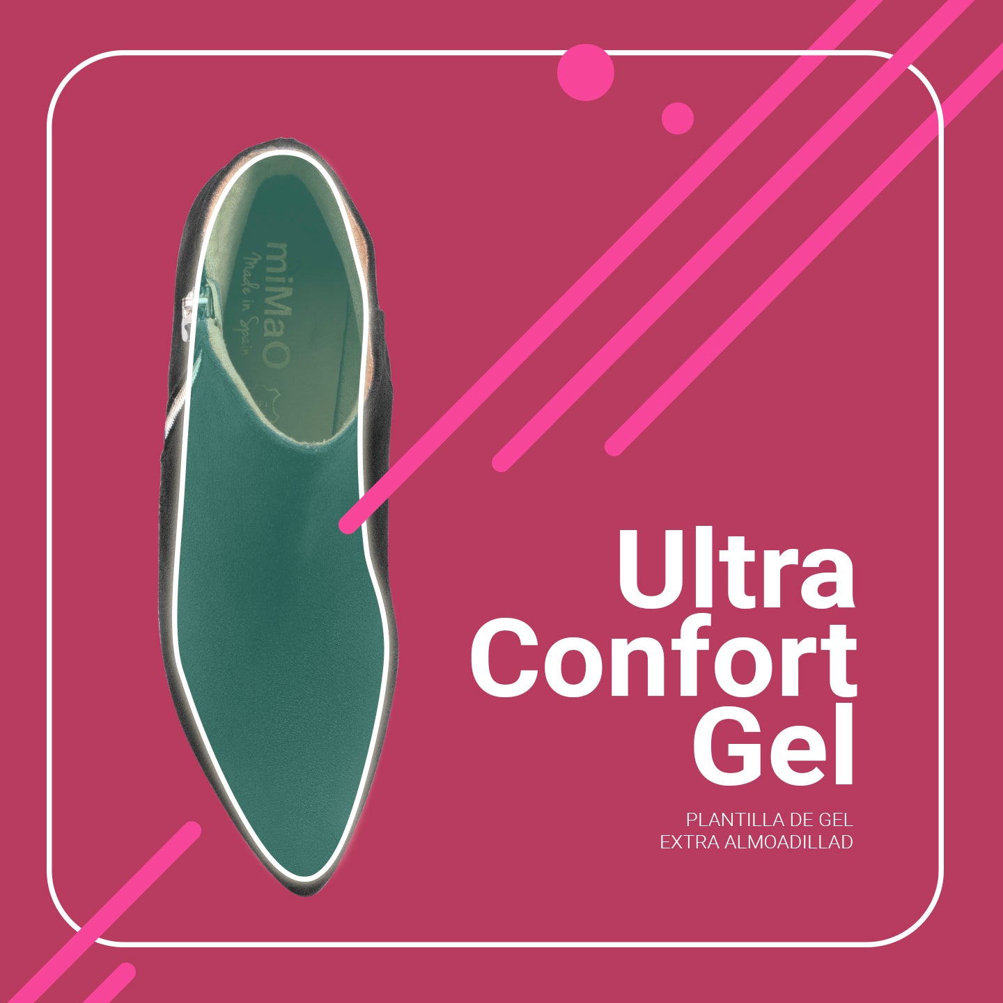 BOTÍN URBAN – Botines de tacón alto NEGRO