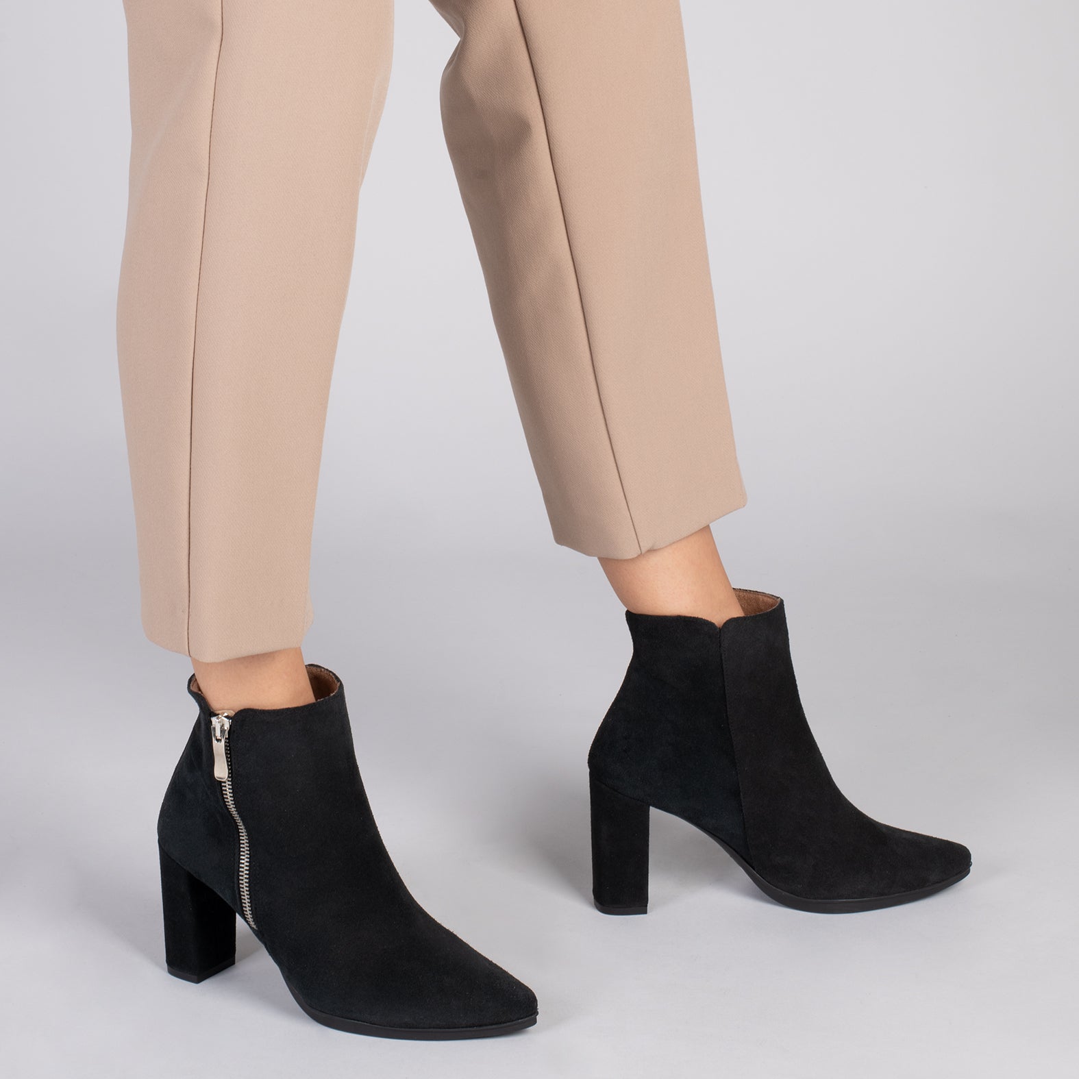 BOTÍN URBAN – Botines de tacón alto NEGRO