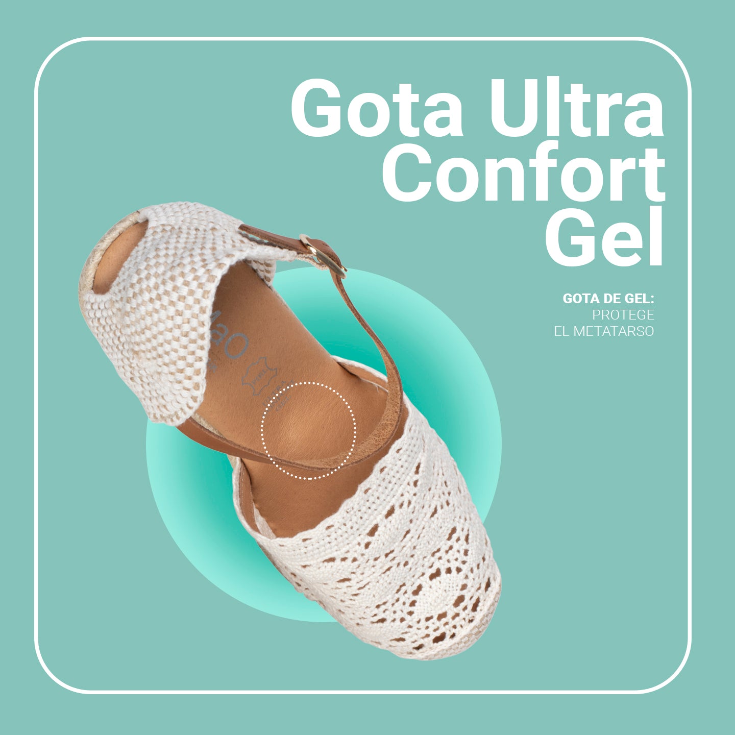 IBIZA – Alpargatas de ganchillo BLANCO