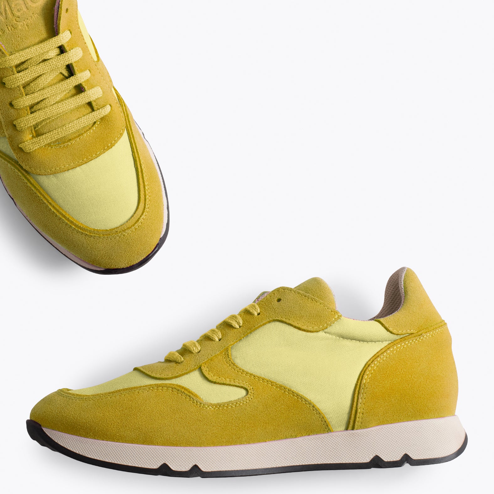 SPORTS - Baskets pour femme JAUNE