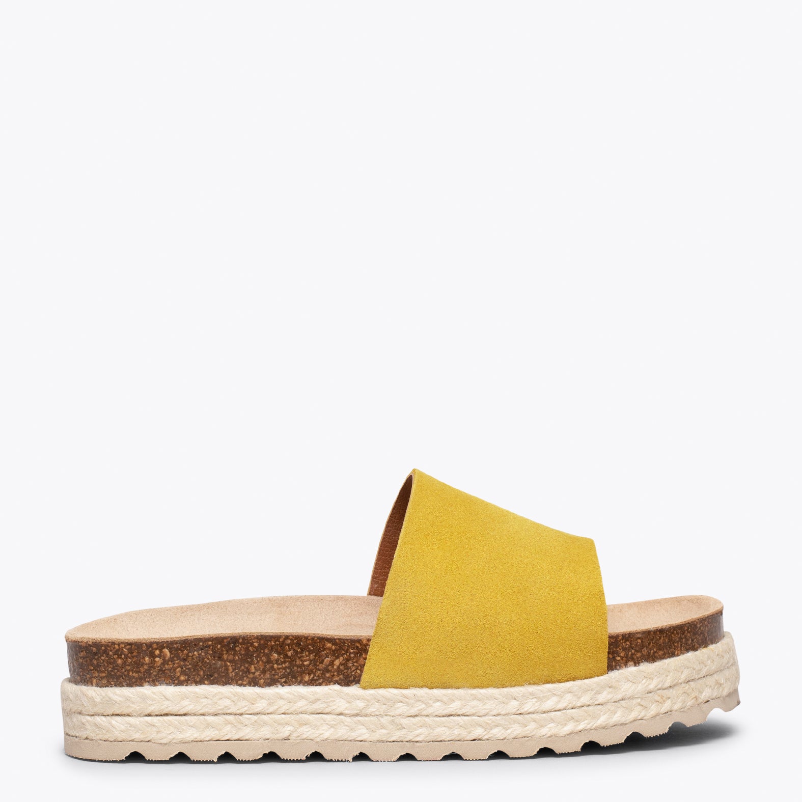 STRAWBERRY – YELLOW flat sandals for girls