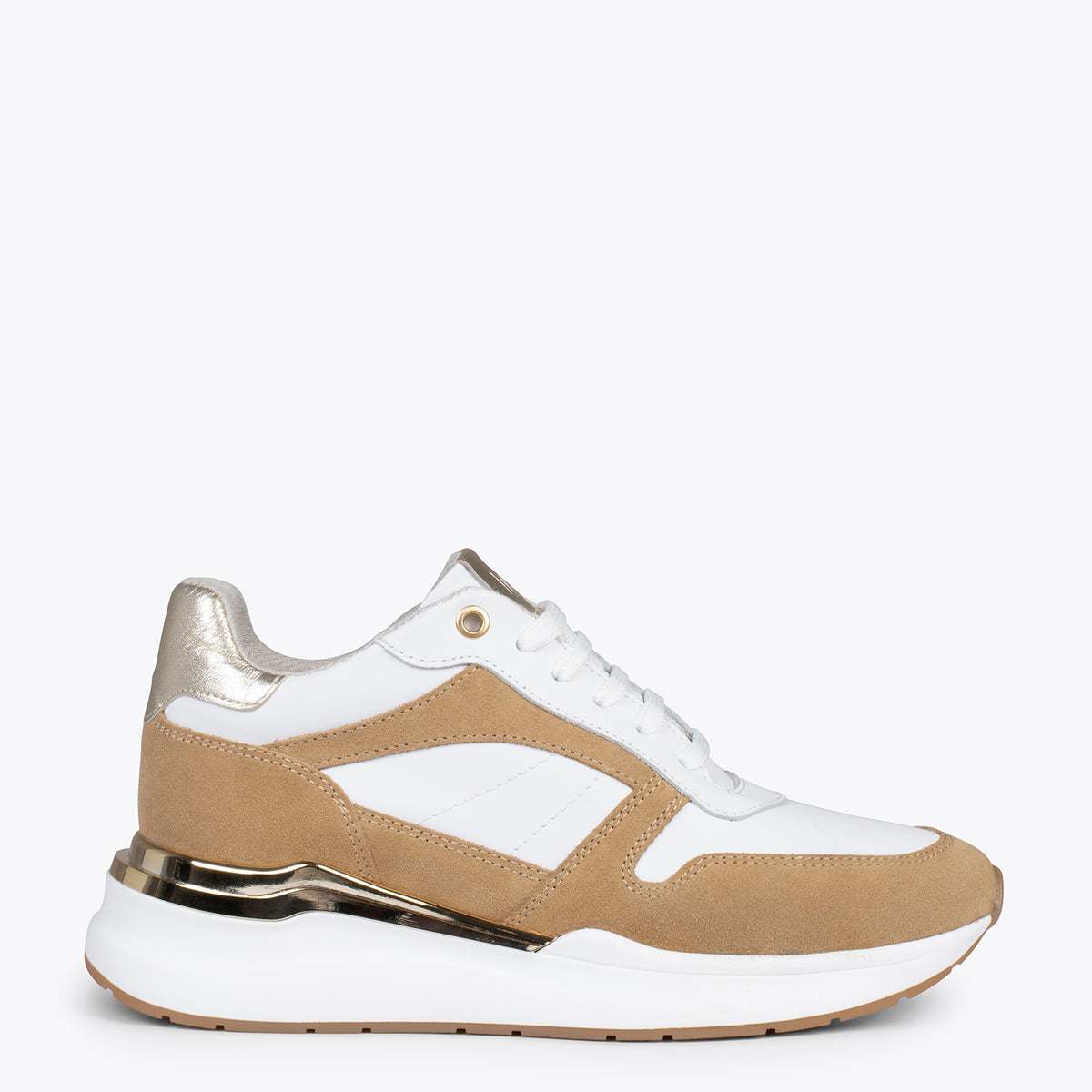 FREEDOM – BEIGE sneakers with removable insole