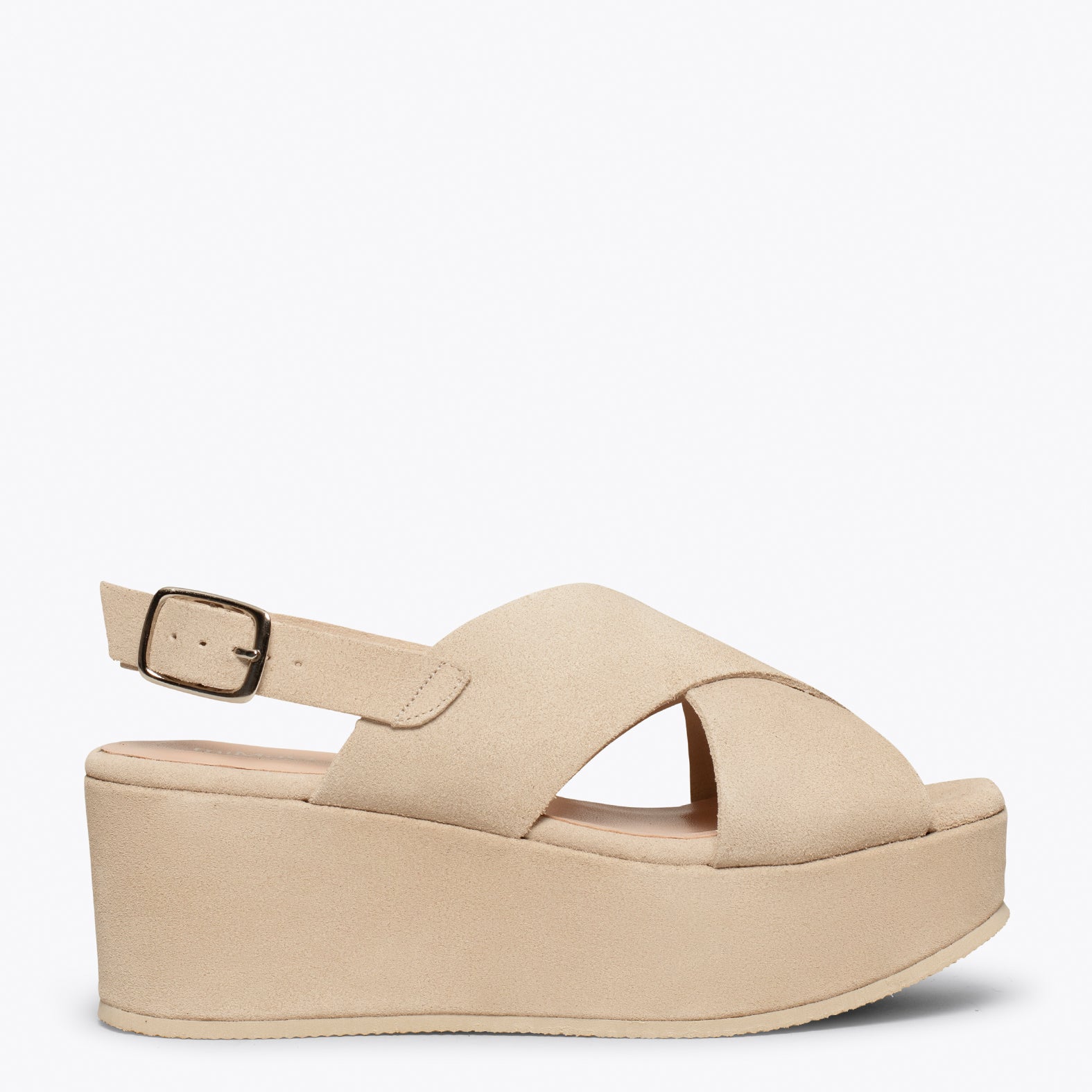 Mara suede cheap platform sandal