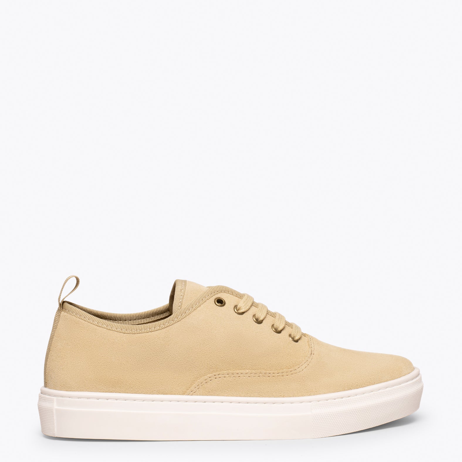 zapatillas plataforma beige