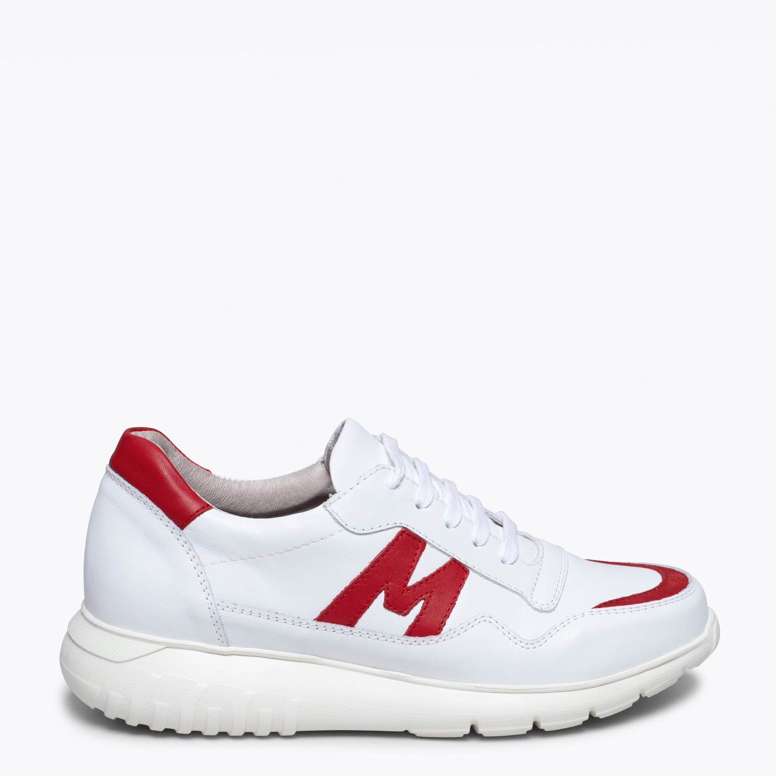 PARIS - WHITE RED MAN SNEAKER