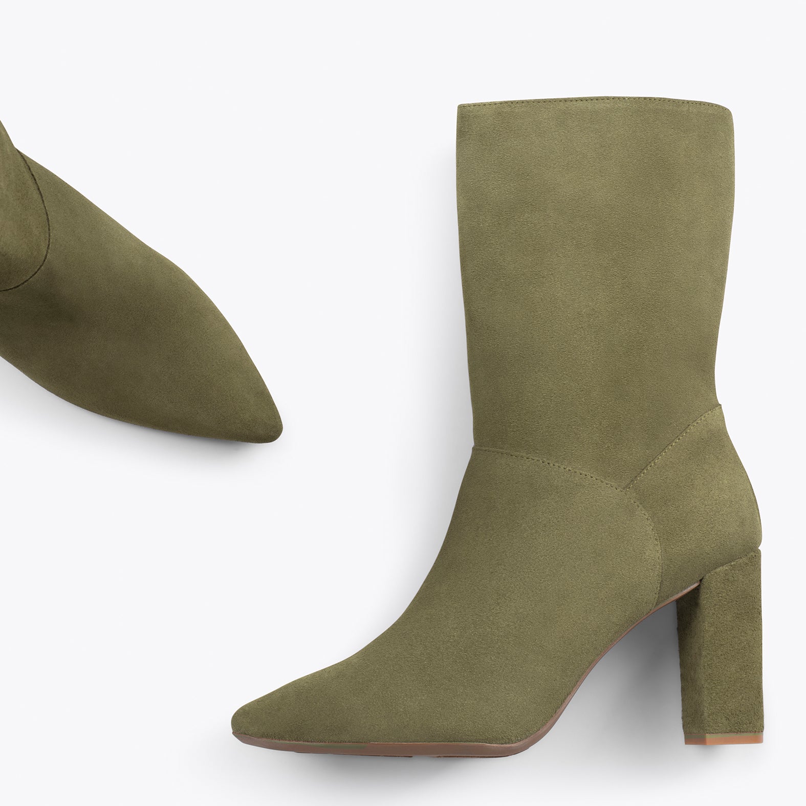 LYON – GREEN high cane bootie