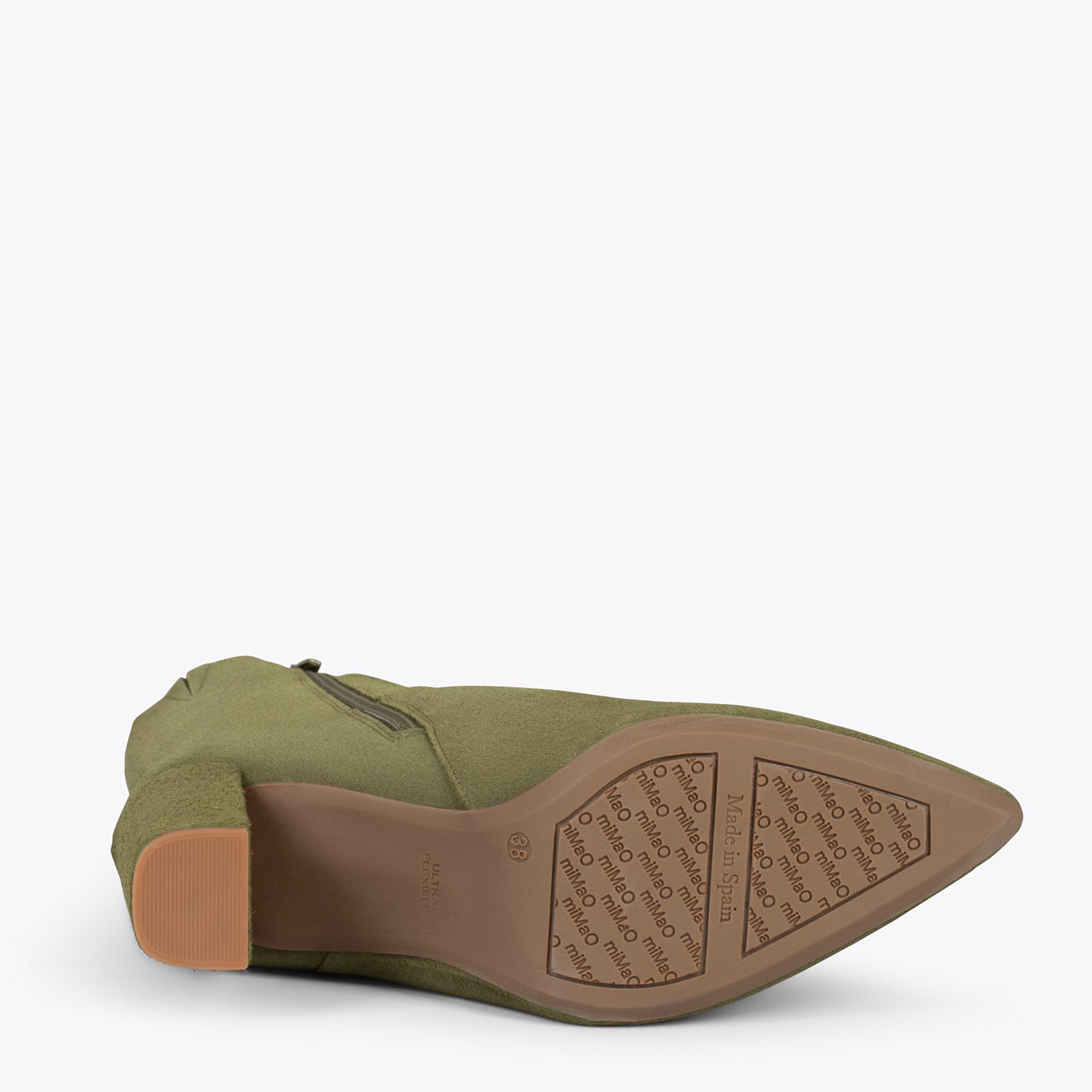 LYON – GREEN high cane bootie