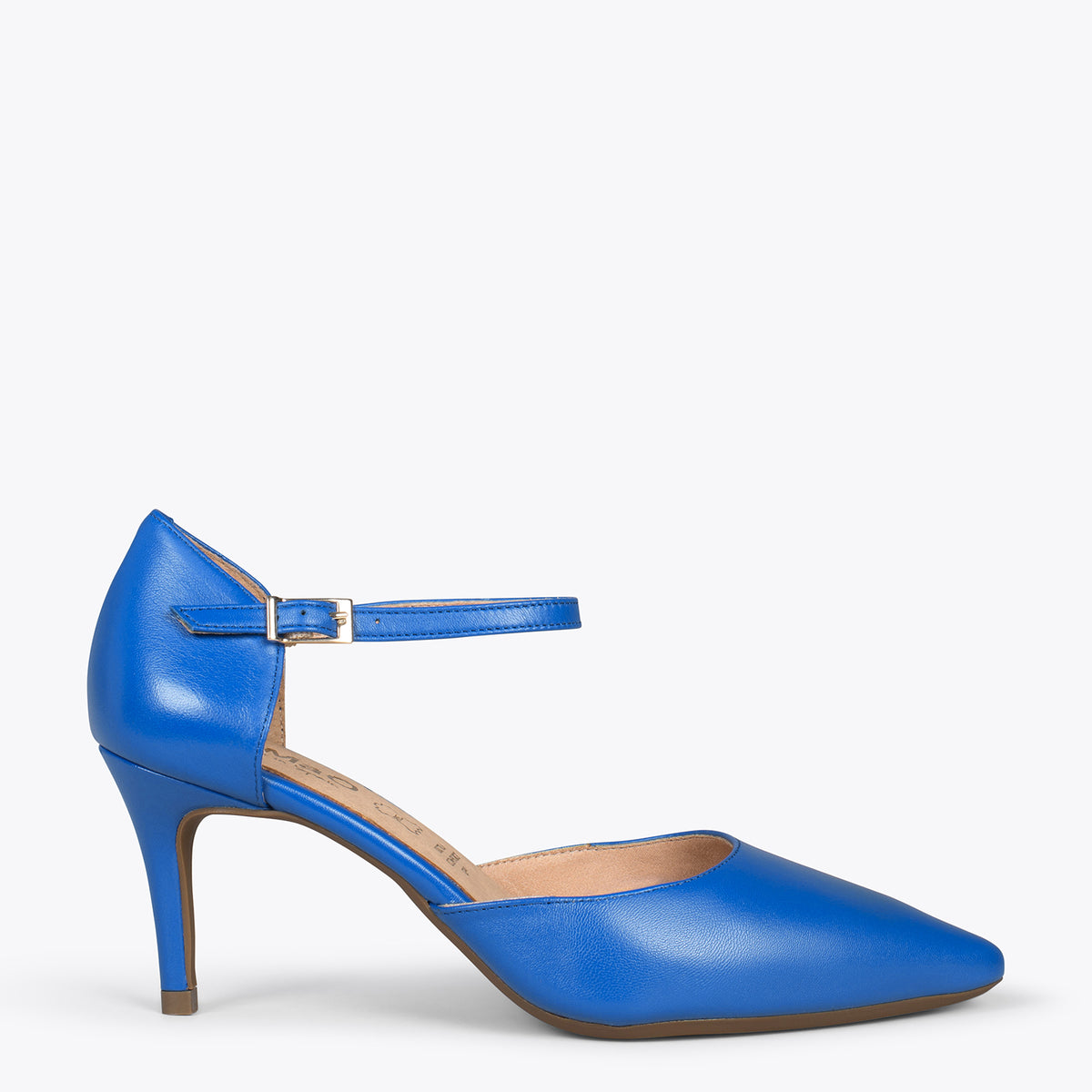 DONNA – ELECTRIC BLUE comfortable party pumps