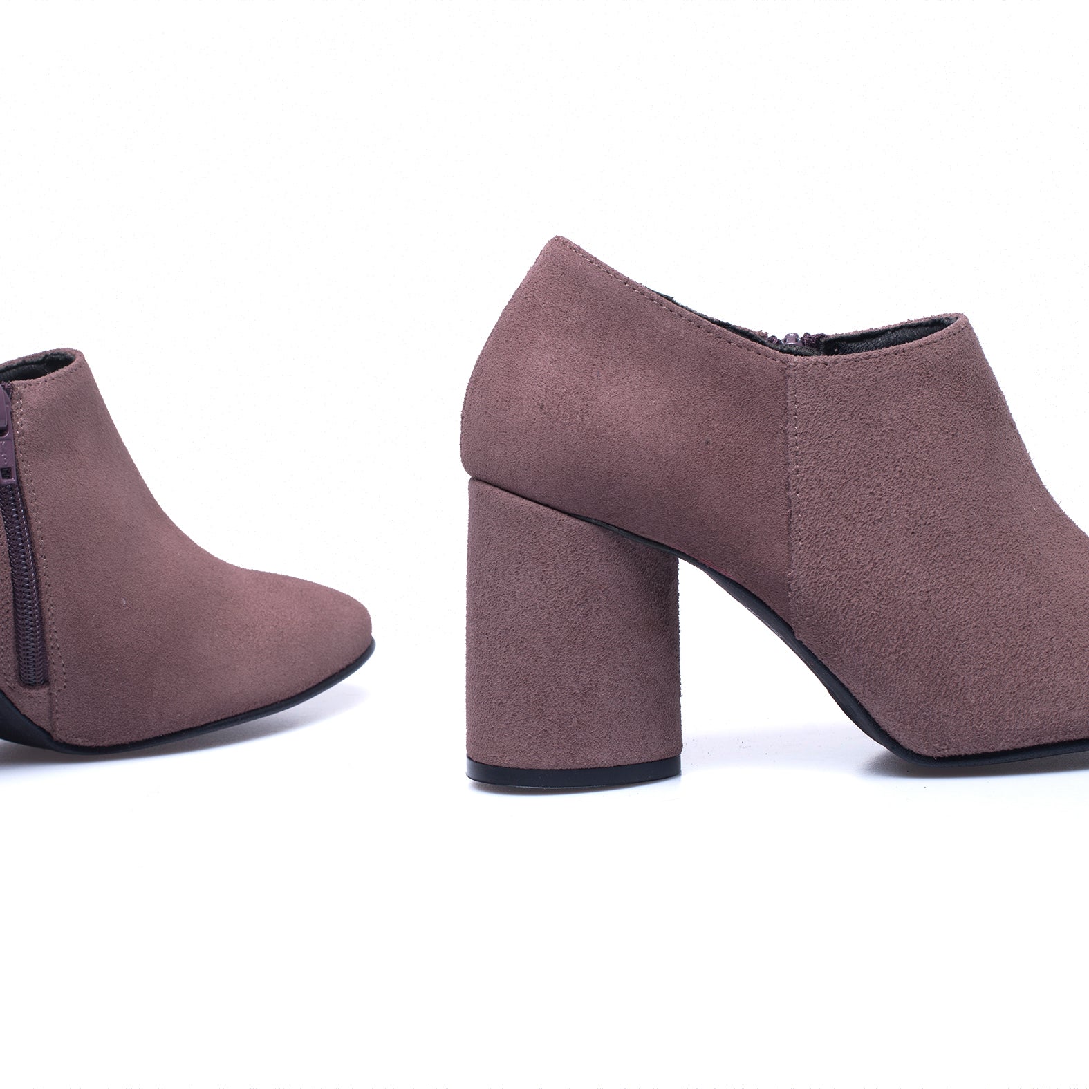 FASHION Zapato abotinado de tacón MAQUILLAJE