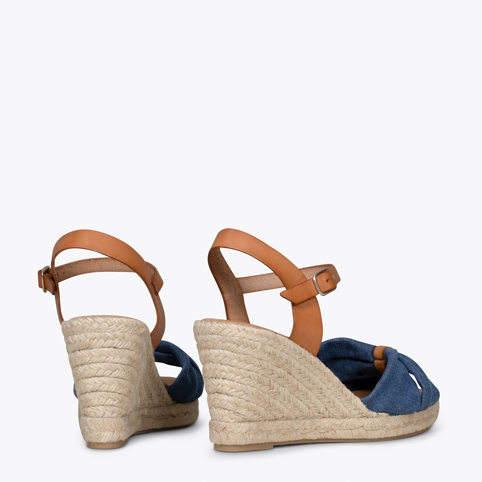 PALMA - Espadrilles en denim BLEU