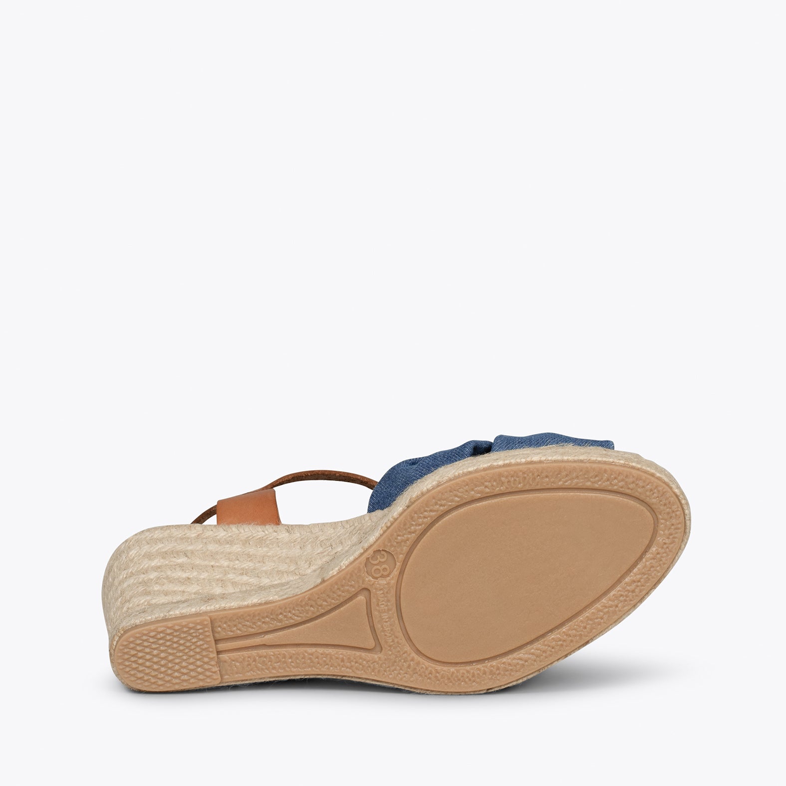 PALMA - Espadrilles en denim BLEU