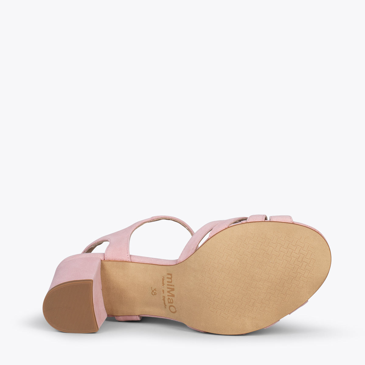 MUSE – PINK block heel sandals