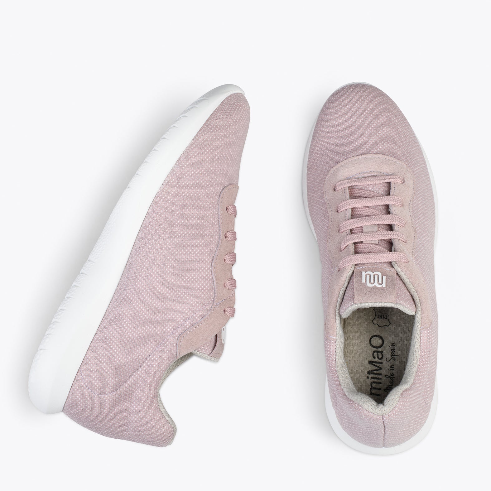 YOGA – Zapatillas deportivas de lana merino NUDE