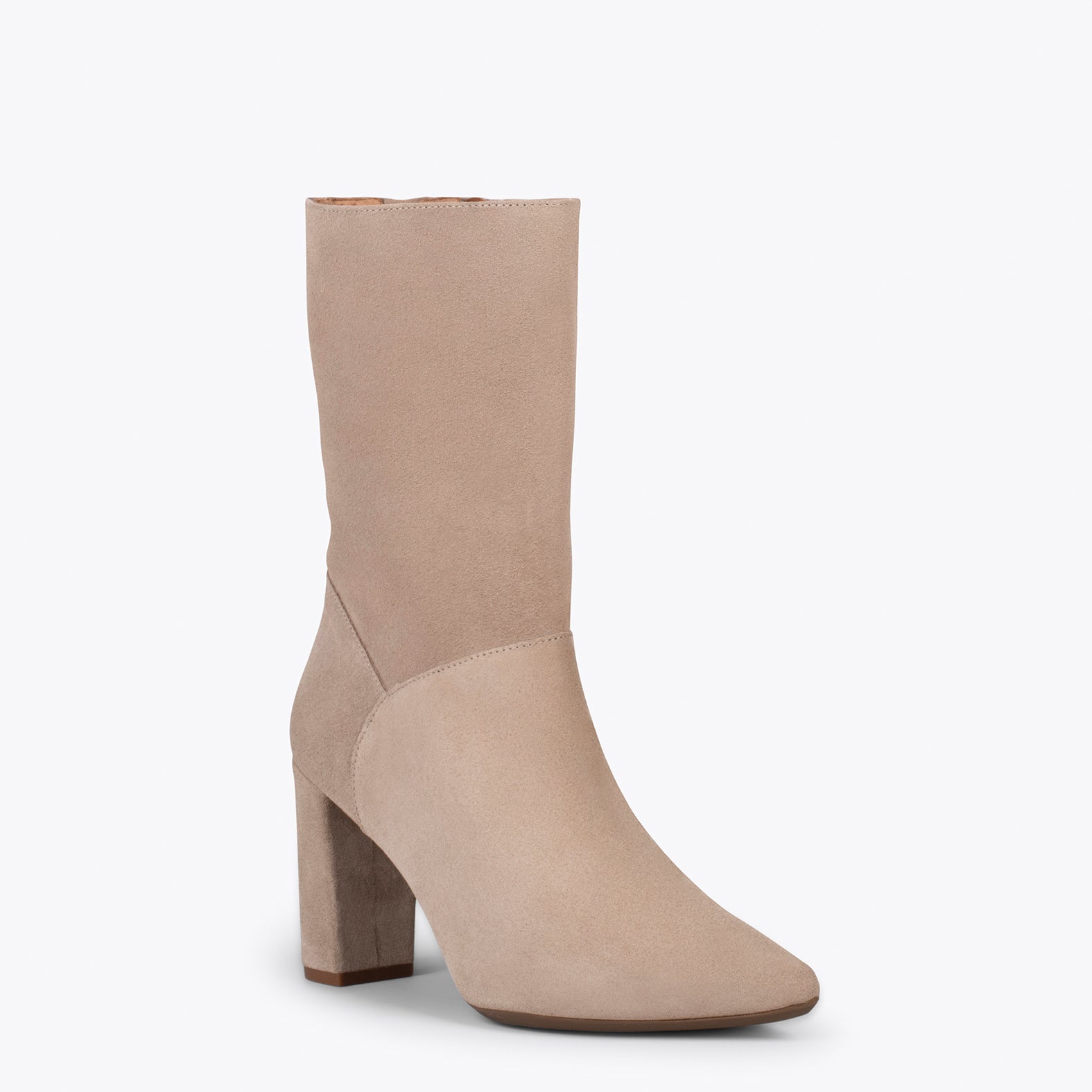 LYON – Botín de caña alta BEIGE - miMaO ®