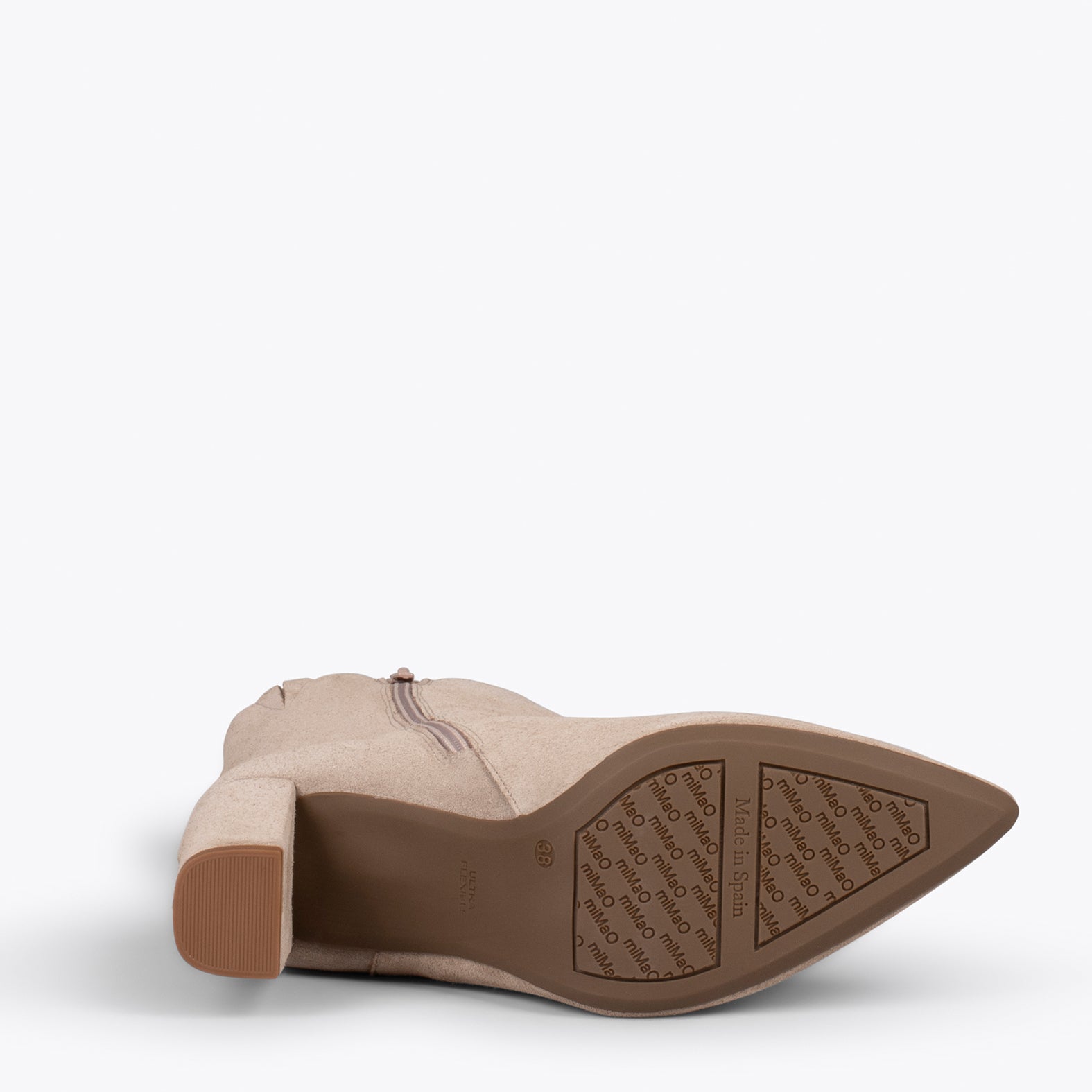 LYON – Botín de caña alta BEIGE - miMaO ®