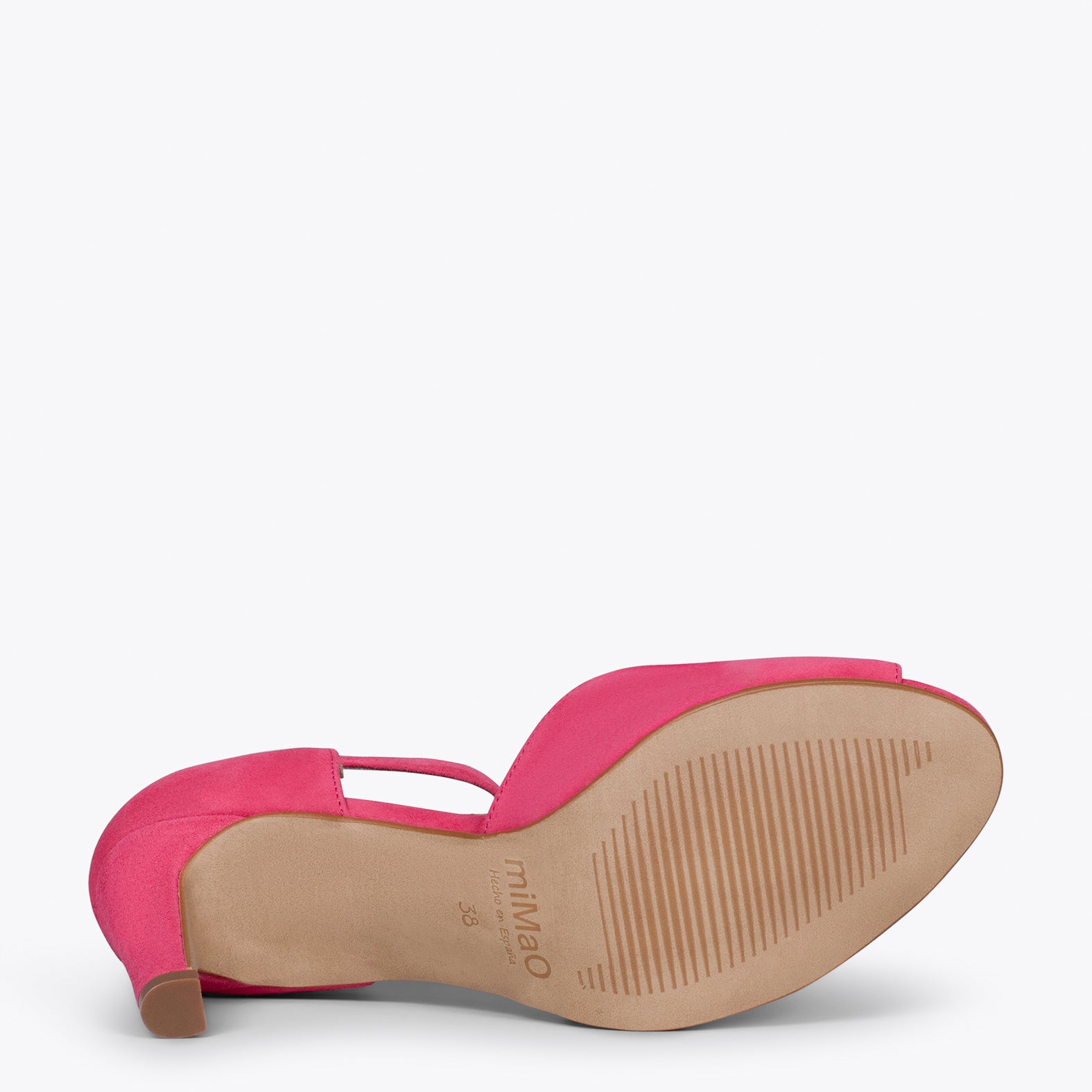 PÉTALO – Sandalias de tacón alto elegantes ROSA