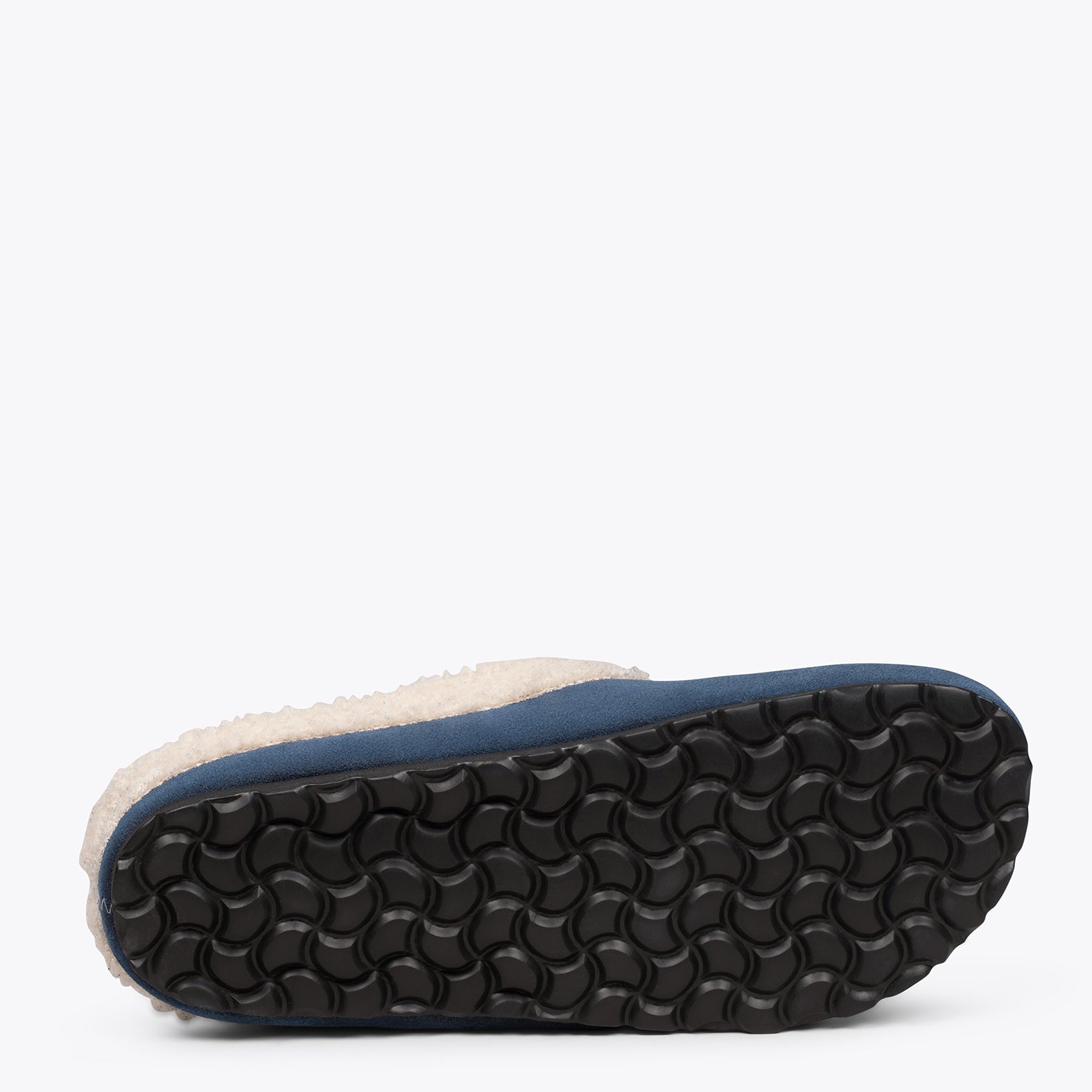 DREAM HOME Zapatillas con borreguito para hombre AZULES