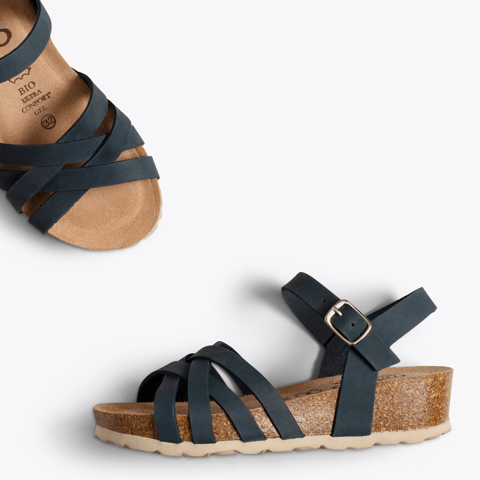 PRINCESA Sandalias para niñas con cuña MARINO Bio