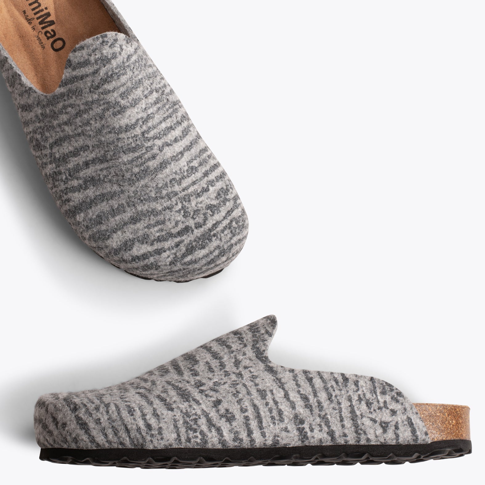 SWEET HOME MAN – GREY home slipper for men