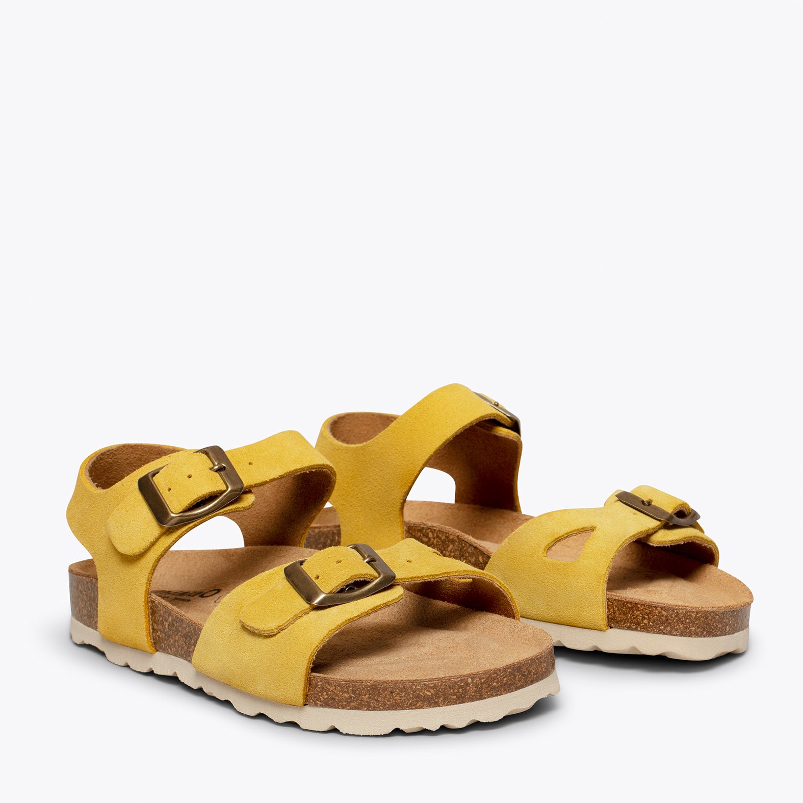 POLO Sandalias de niña AMARILLAS Bio