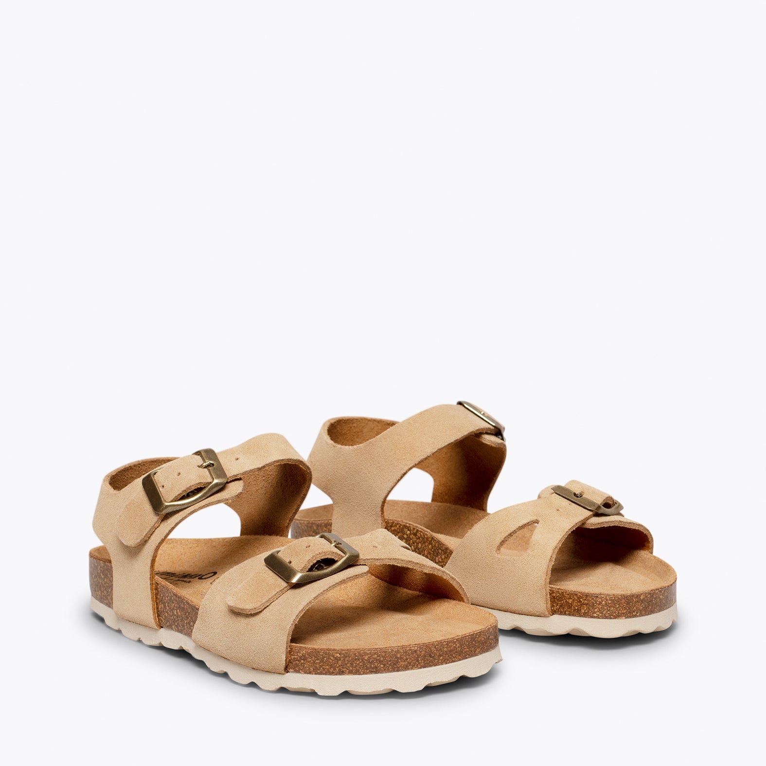 POLO Sandalias de niña BEIGE Bio