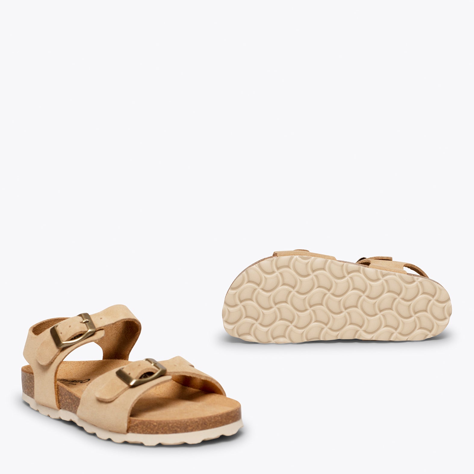 POLO Sandalias de niña BEIGE Bio