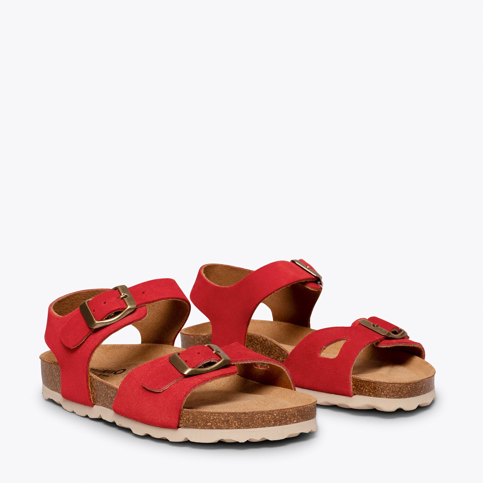 POLO Sandalias de niña ROJAS Bio