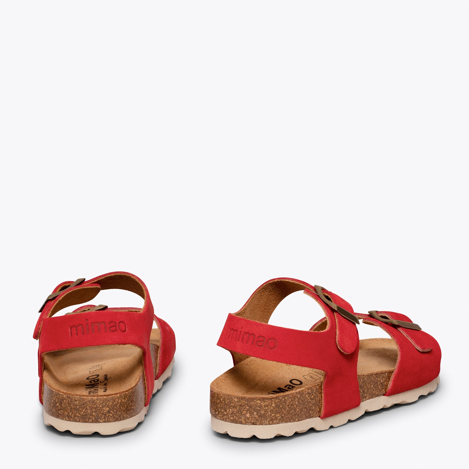 POLO Sandalias de niña ROJAS Bio