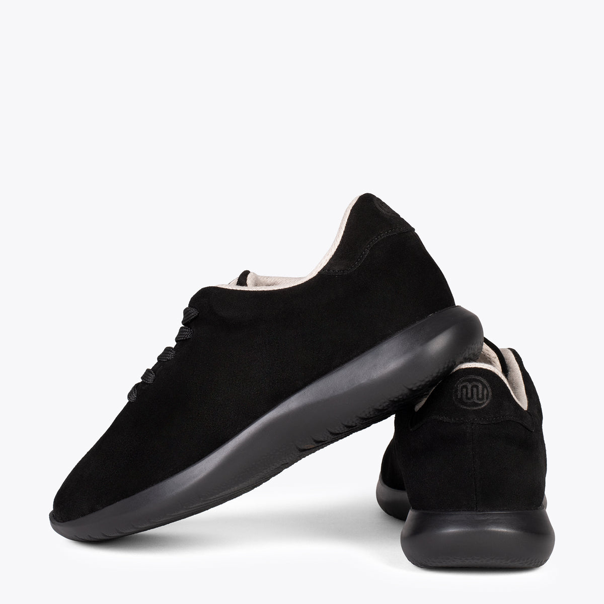 WALK – Zapatillas cómodas de mujer NEGRO/NEGRO