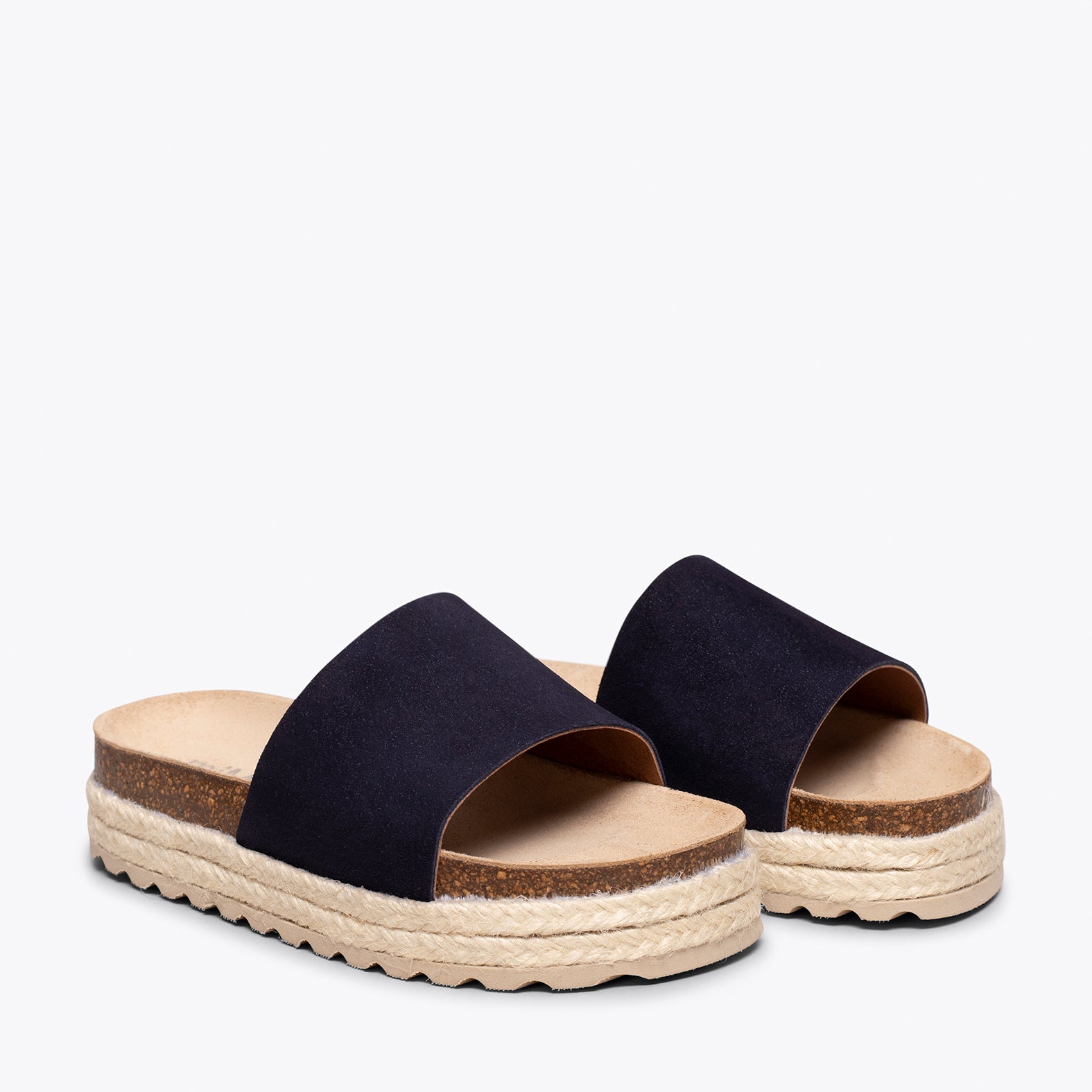 STRAWBERRY – NAVY flat sandals for girls