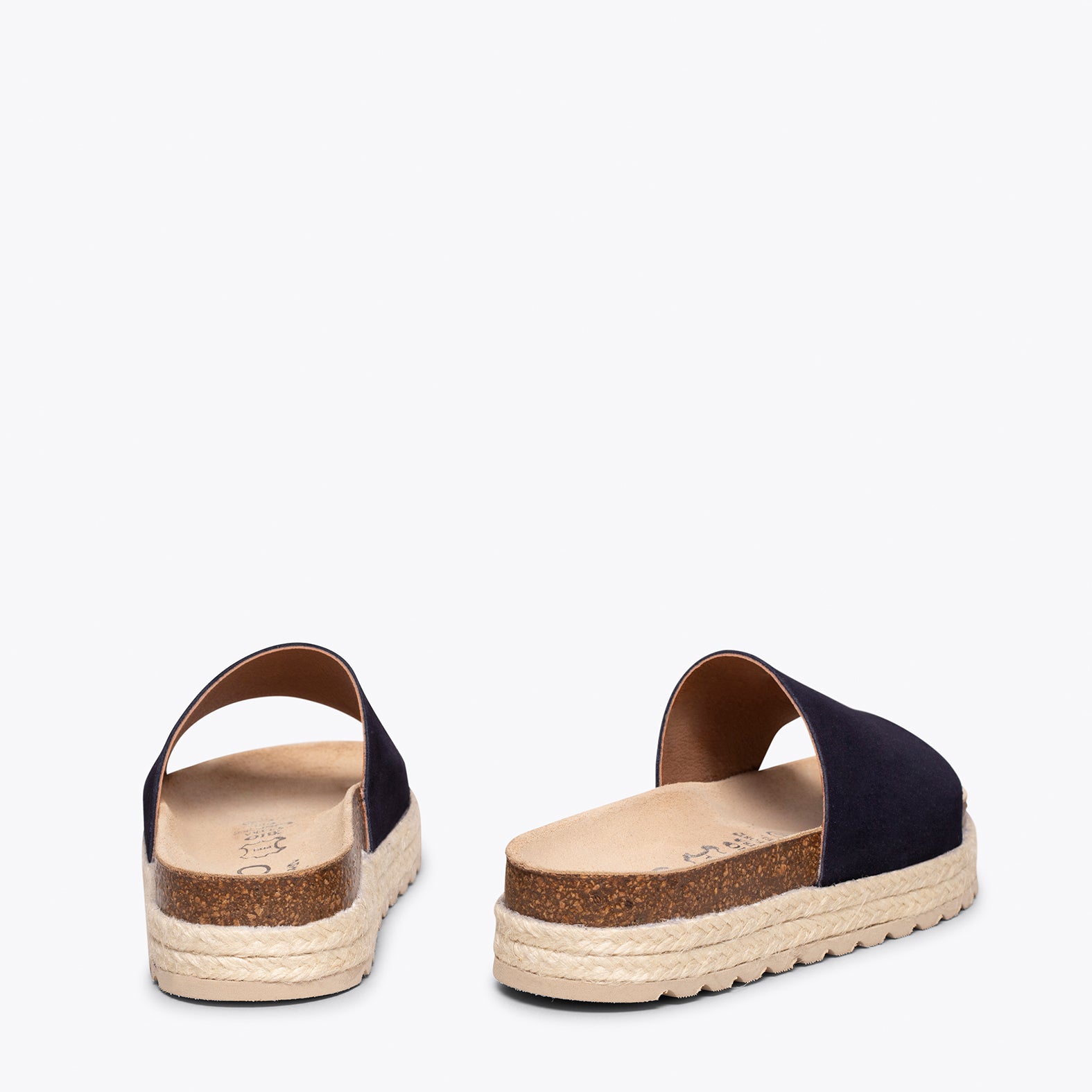 STRAWBERRY – NAVY flat sandals for girls