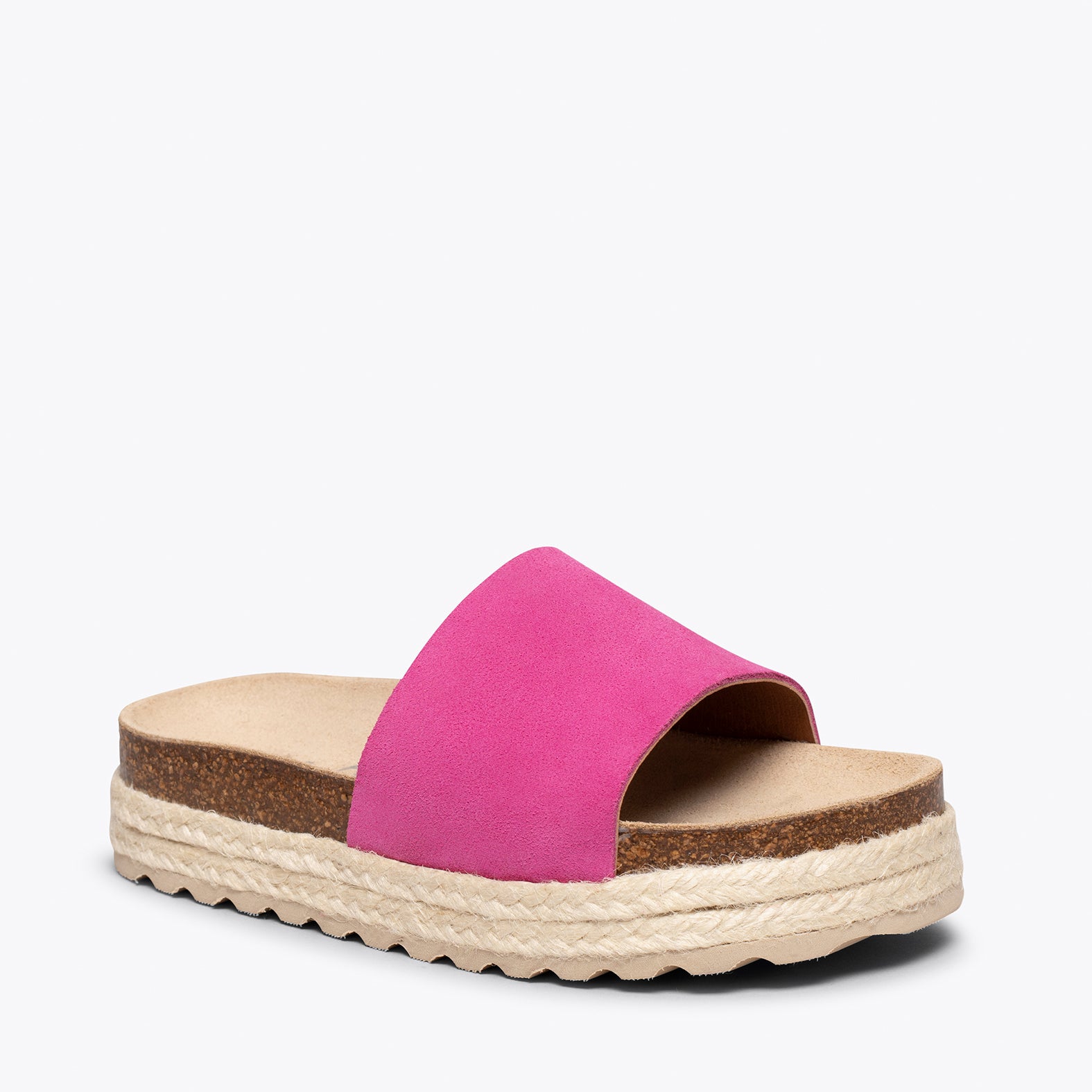 STRAWBERRY – FUCHSIA flat sandals for girls