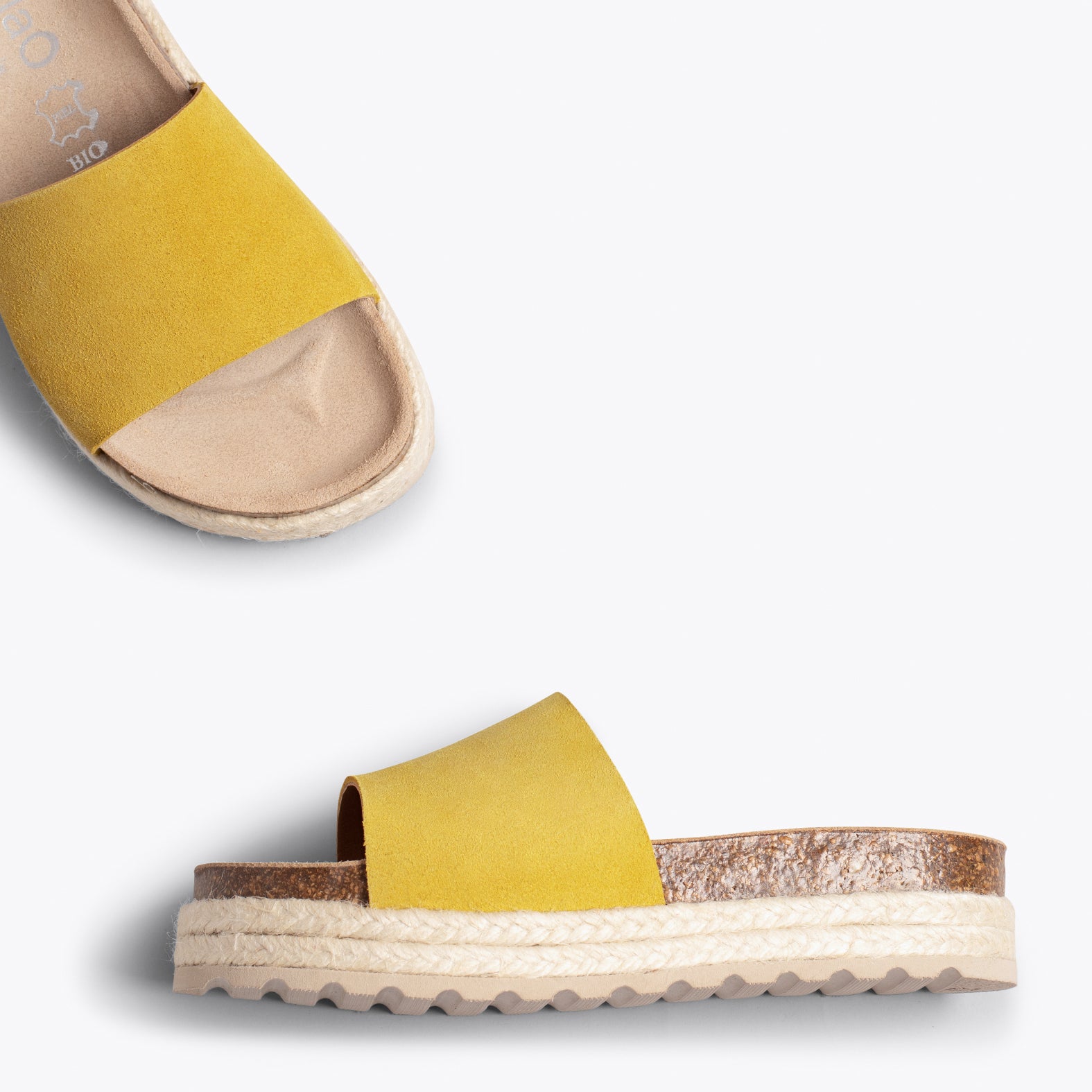 FRESA Sandalias planas de niña AMARILLAS