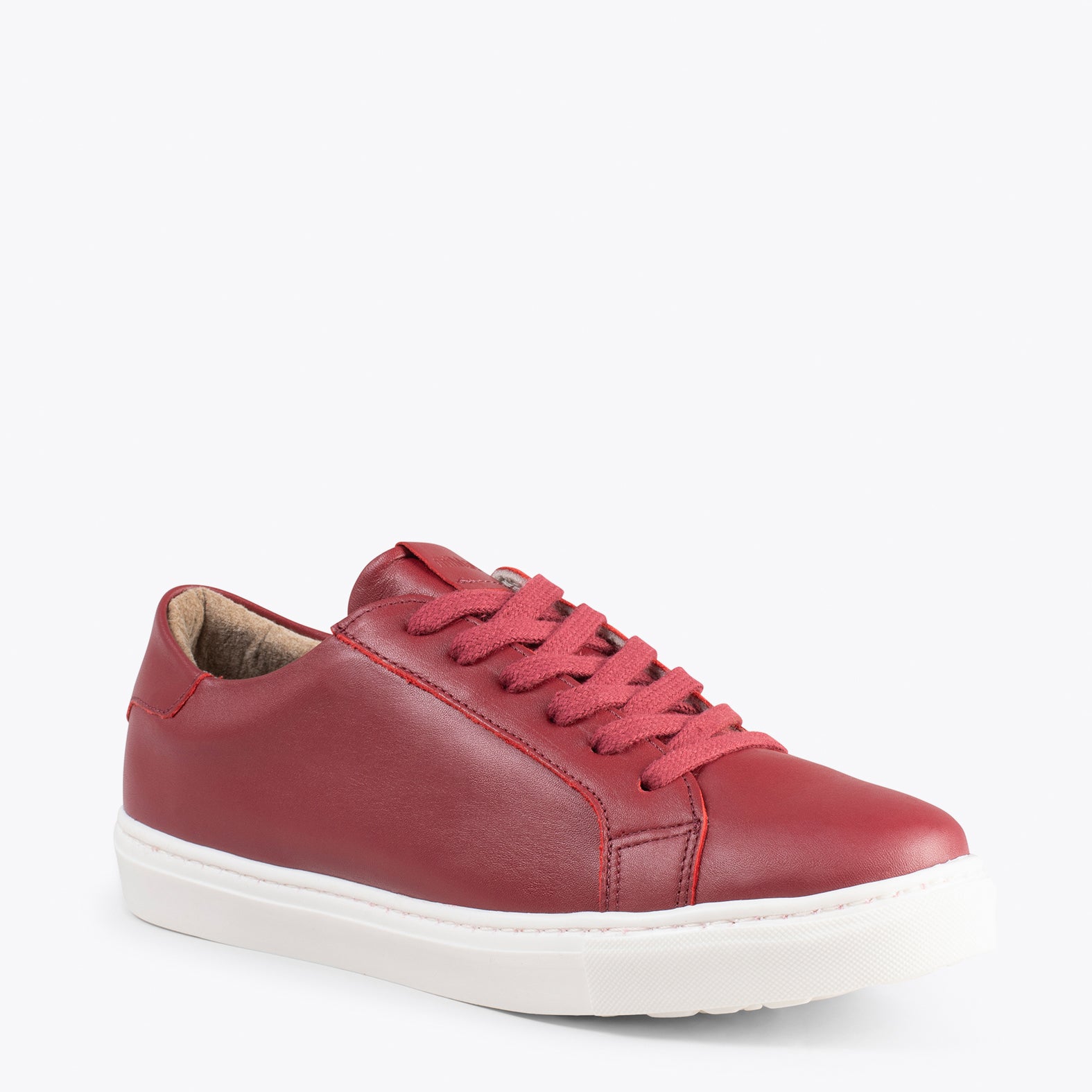 SNEAKER – BURGUNDY elegant lifestyle sneakers