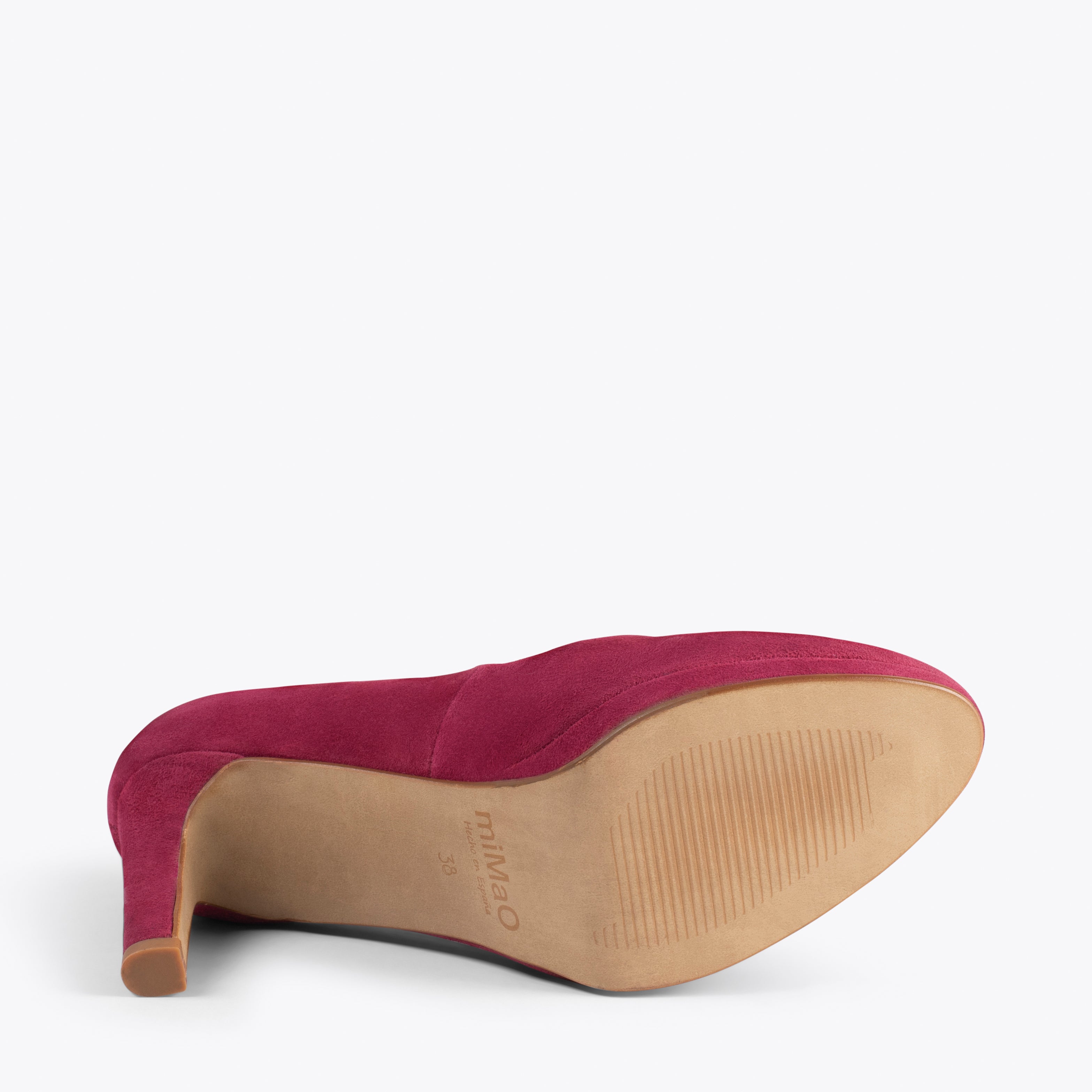 PLATAFORMA - Zapatos de tacón alto y plataforma GRANATE - miMaO ®