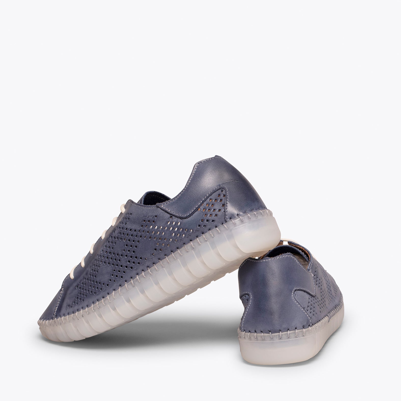 FLEXY Zapatilla MARINO extra flexible con picado