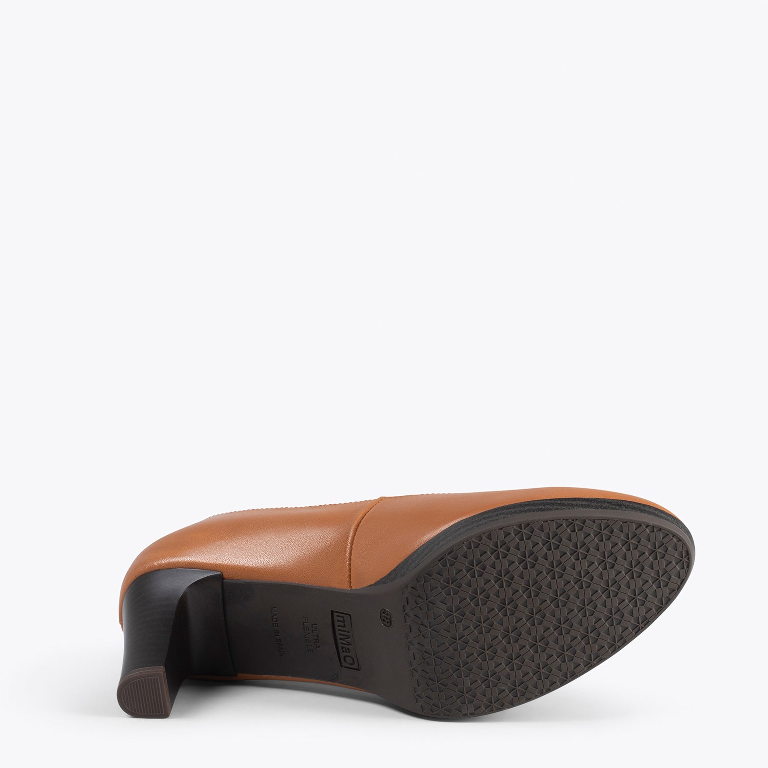 AZAFATA - Zapatos con tacón y plataforma CAMEL