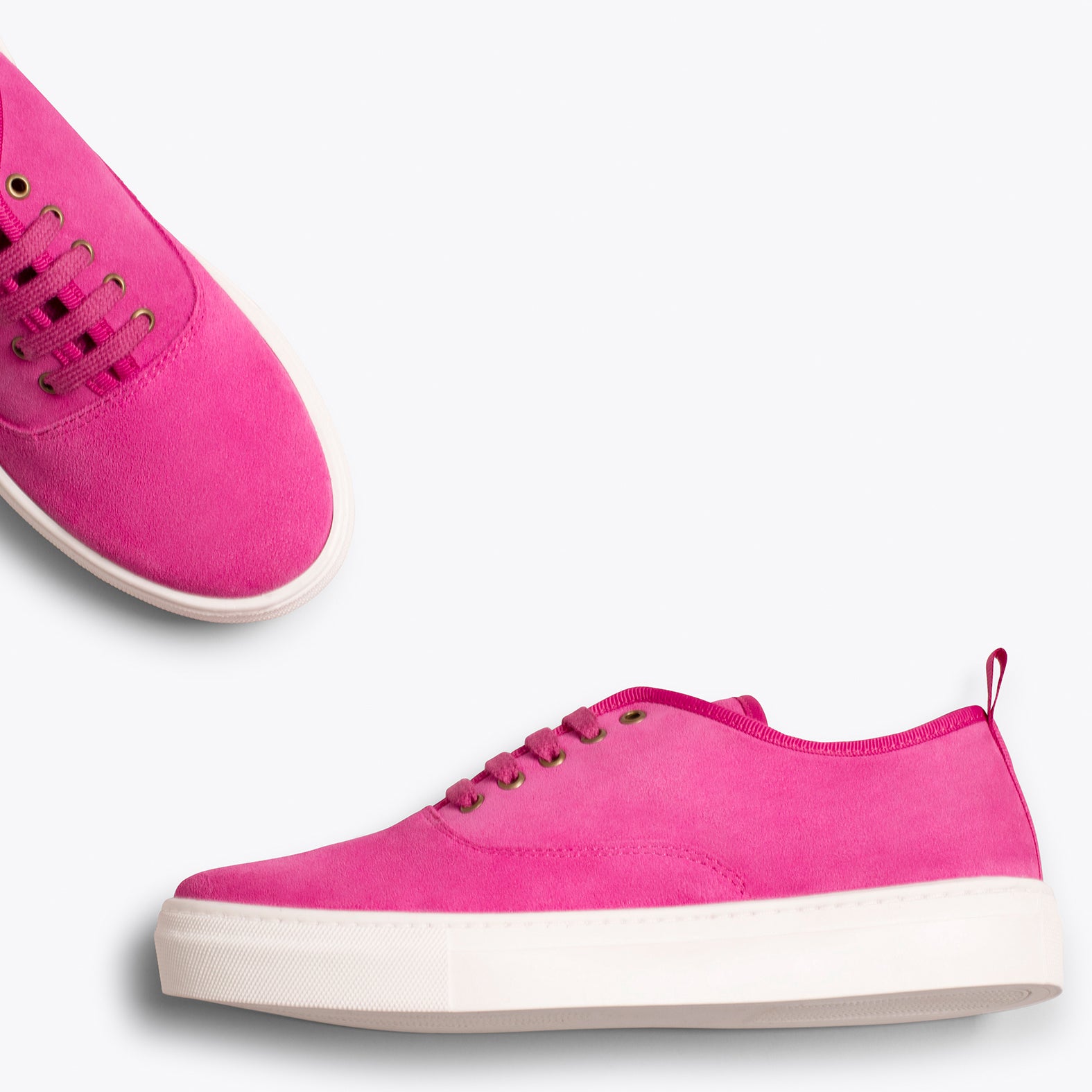 WANDER Zapatillas con plataforma de mujer FUCSIA