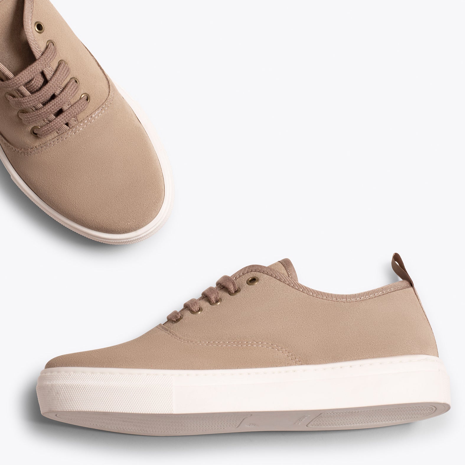 WANDER Zapatillas con plataforma de mujer TAUPE