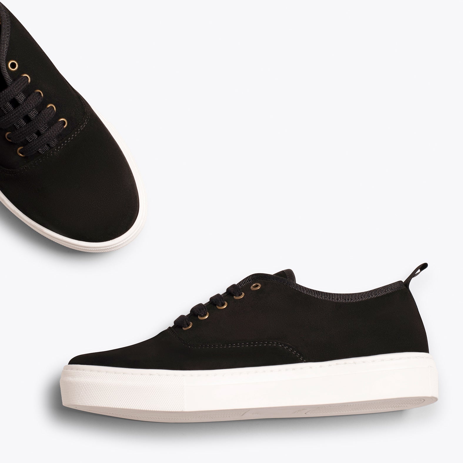 zapatillas plataforma negras