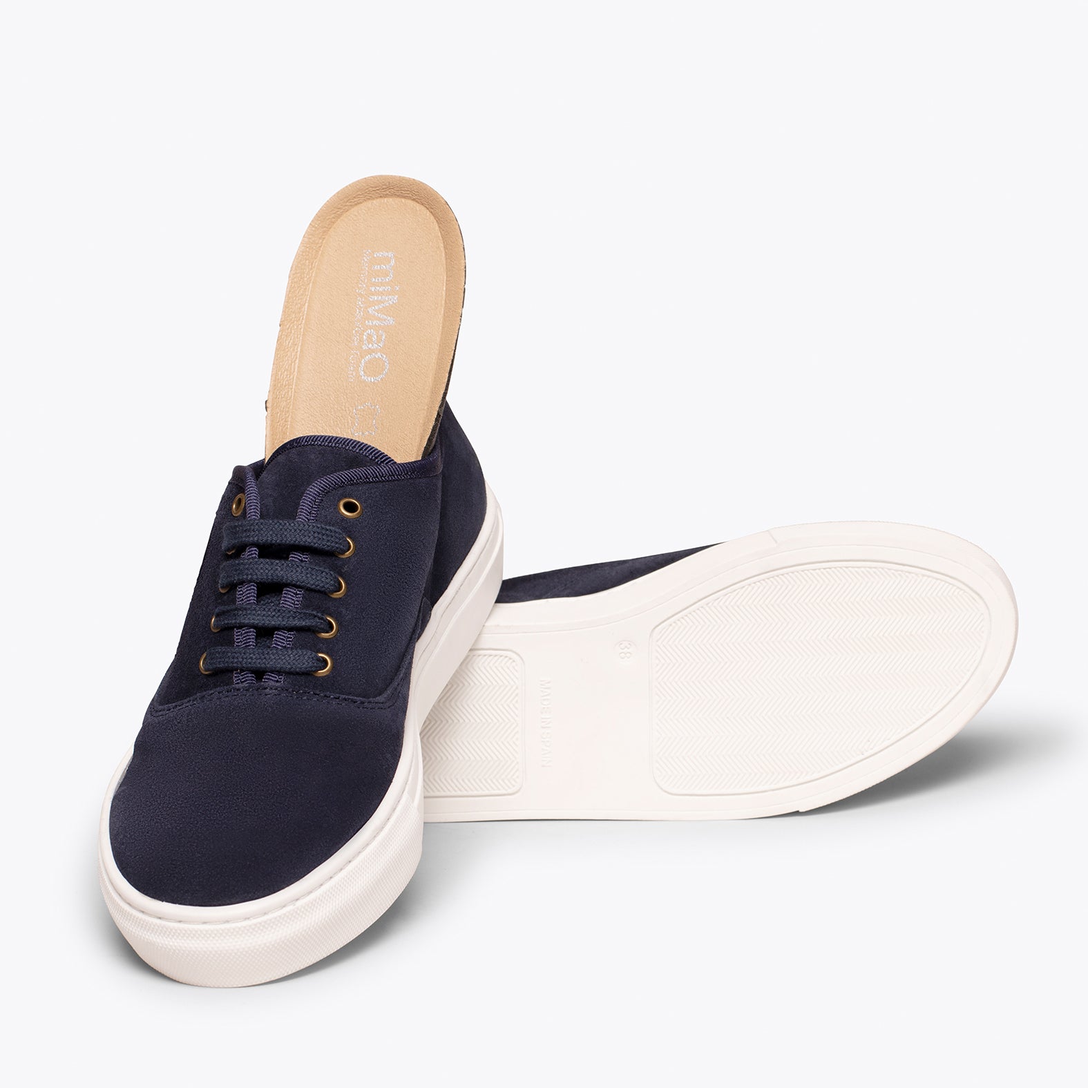 WANDER Zapatillas con plataforma de mujer MARINO