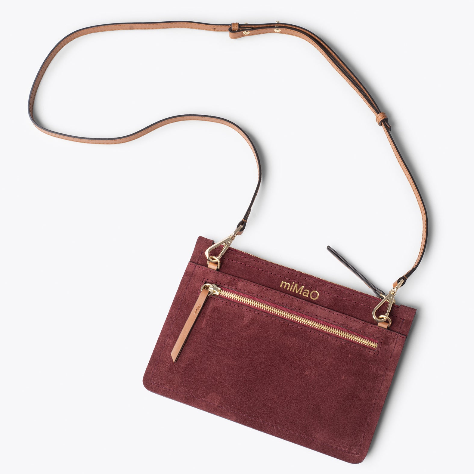 CLASSIC - BURGUNDY women's shoulder bag