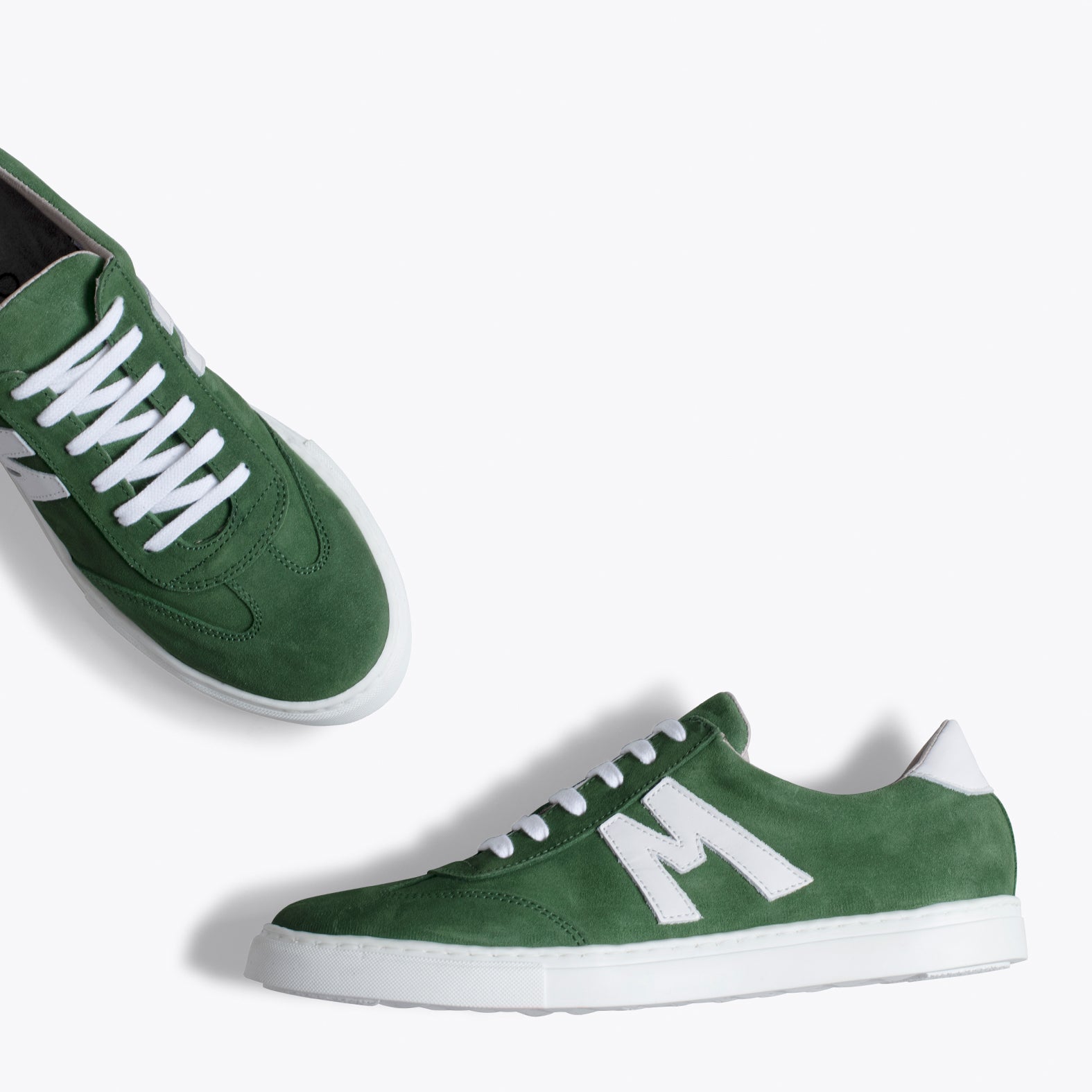 MÓNACO- Zapatillas de hombre VERDE/BLANCO