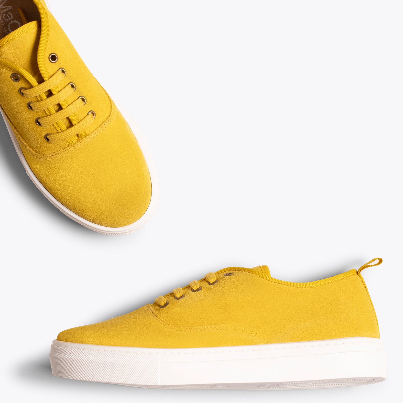 WANDER Zapatillas con plataforma de mujer AMARILLA