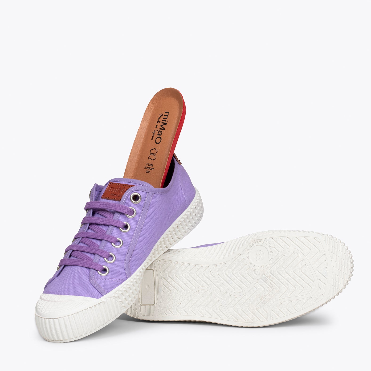 BAMBA - Baskets en toile LILAS pour femme