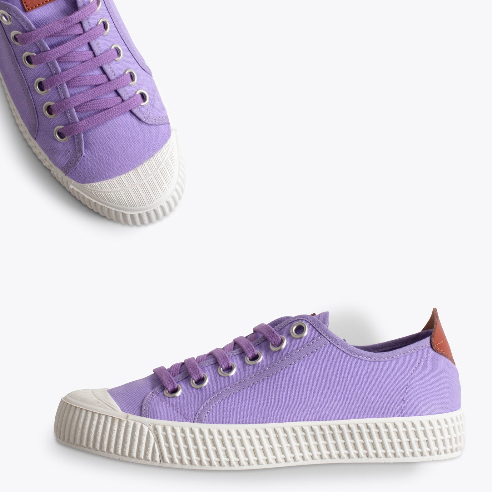BAMBA - Baskets en toile LILAS pour femme