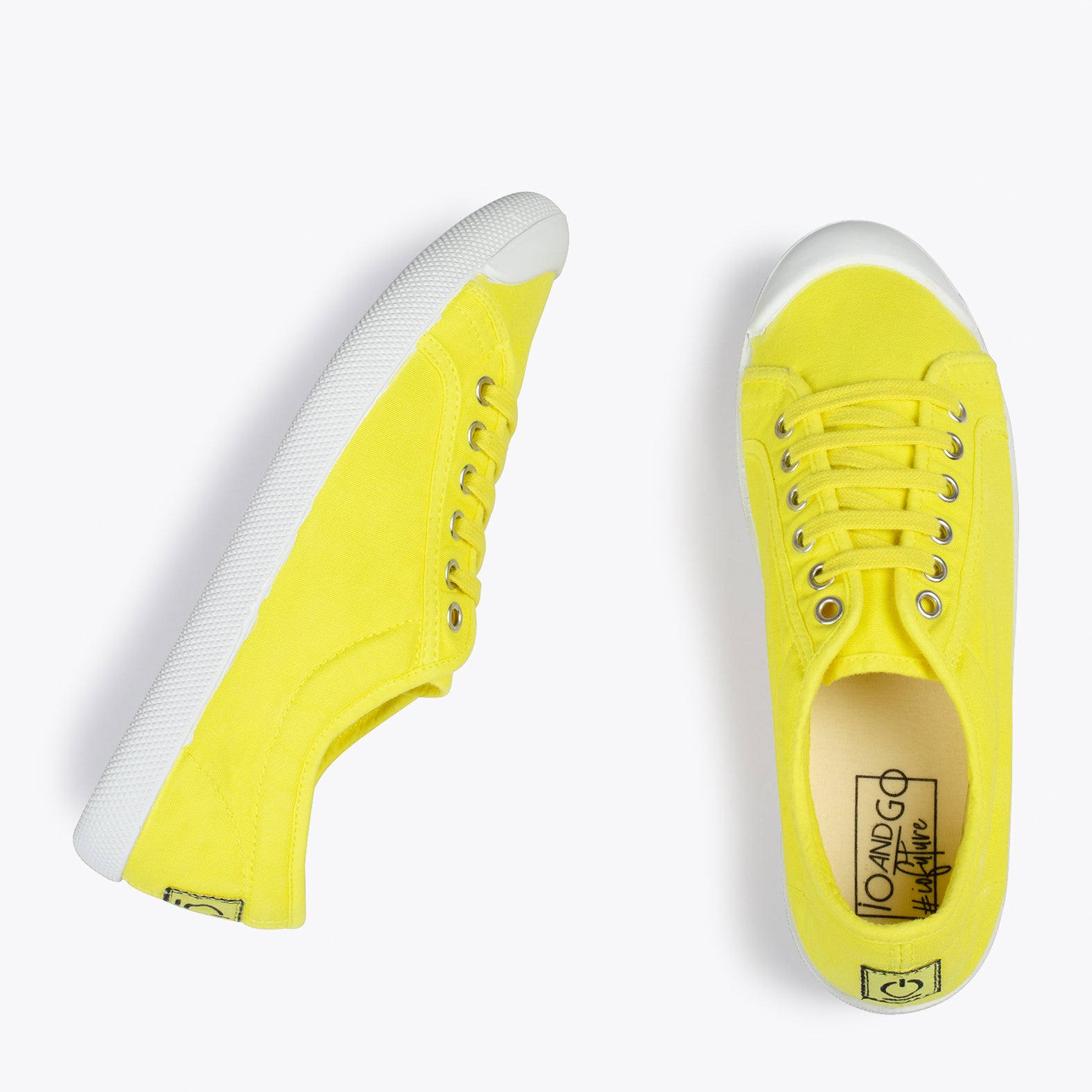 BAOBAB – Zapatilla deportiva de algodón de IO&GO AMARILLO