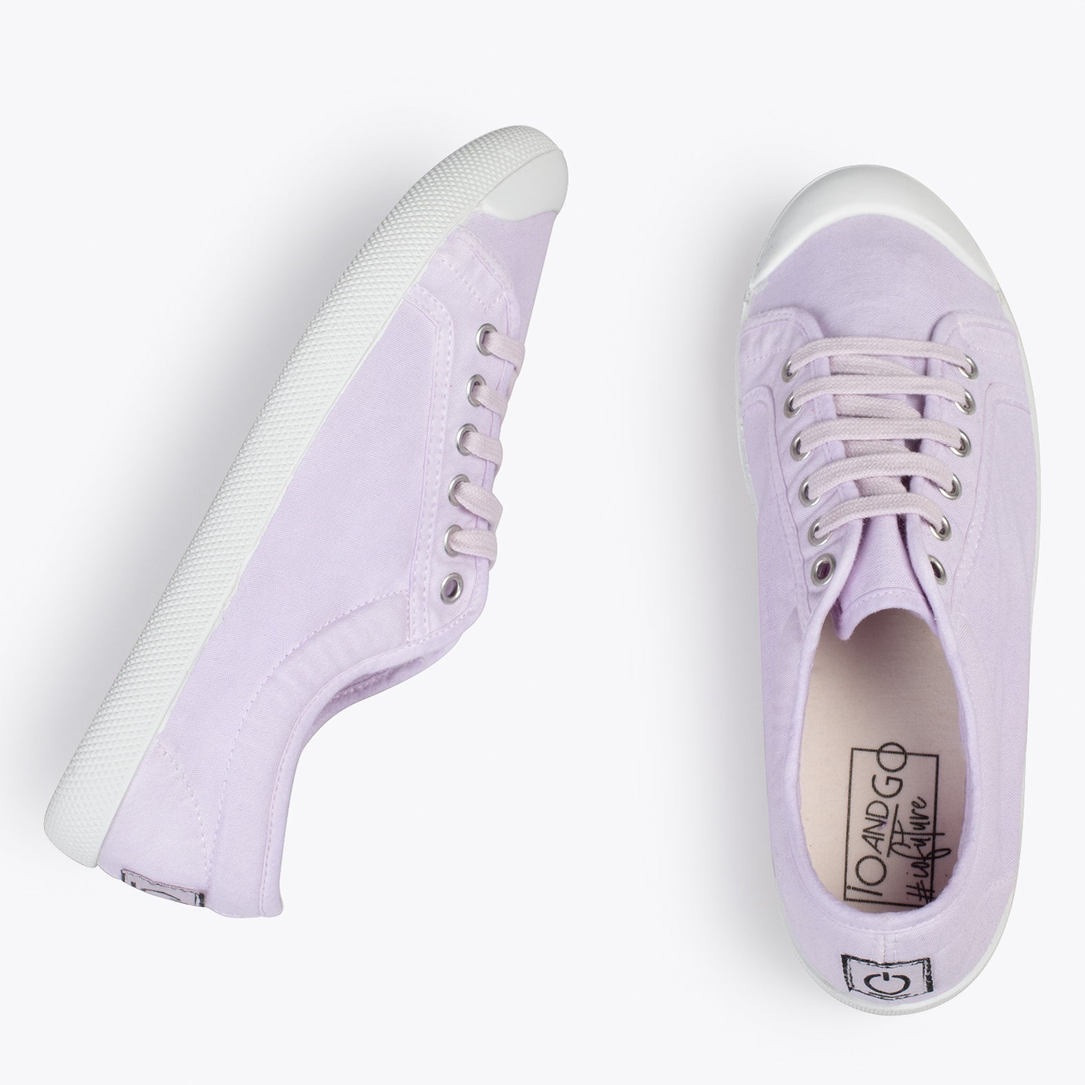 BAOBAB – Zapatilla deportiva de algodón de IO&GO LILA