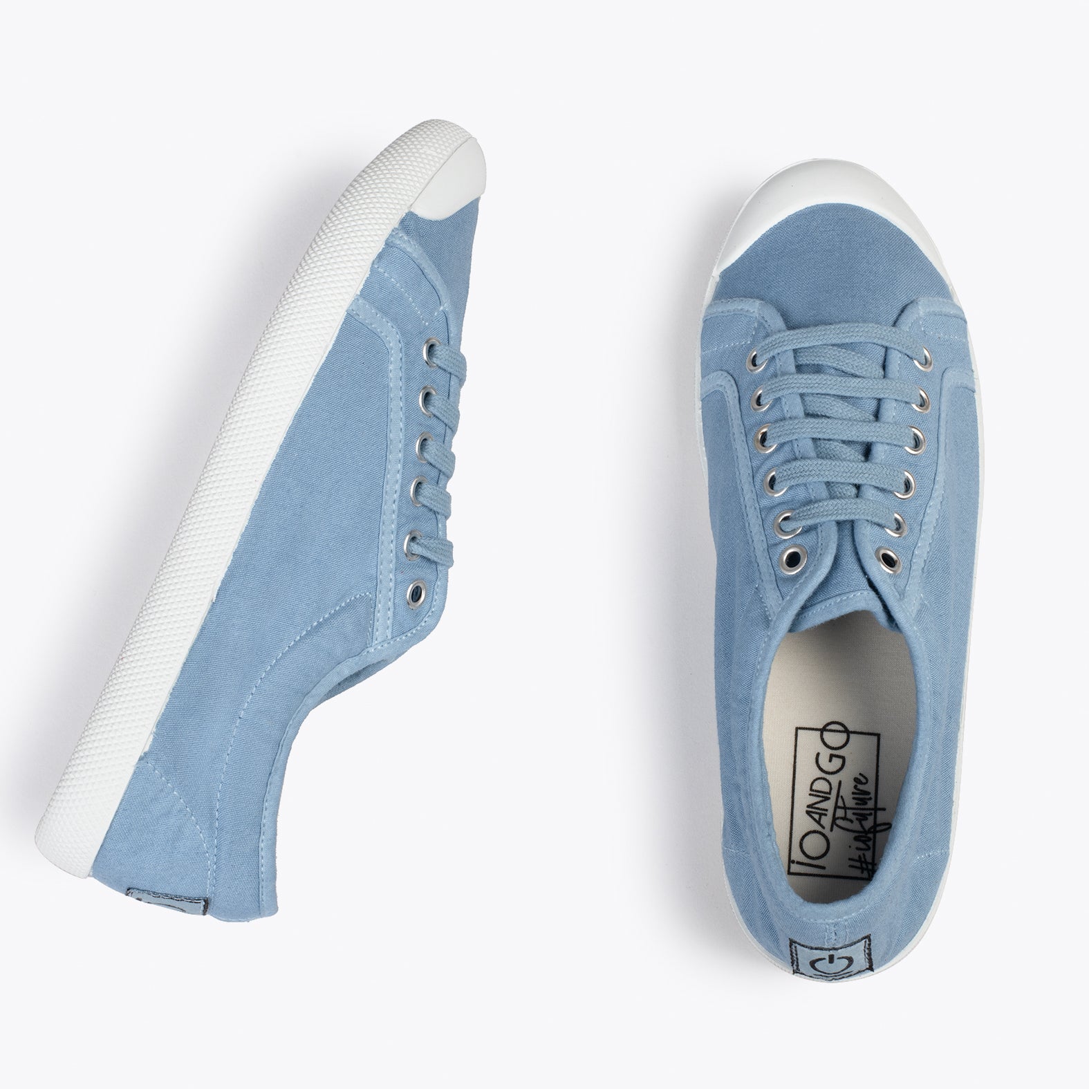 BAOBAB – Zapatilla deportiva de algodón de IO&GO AZUL